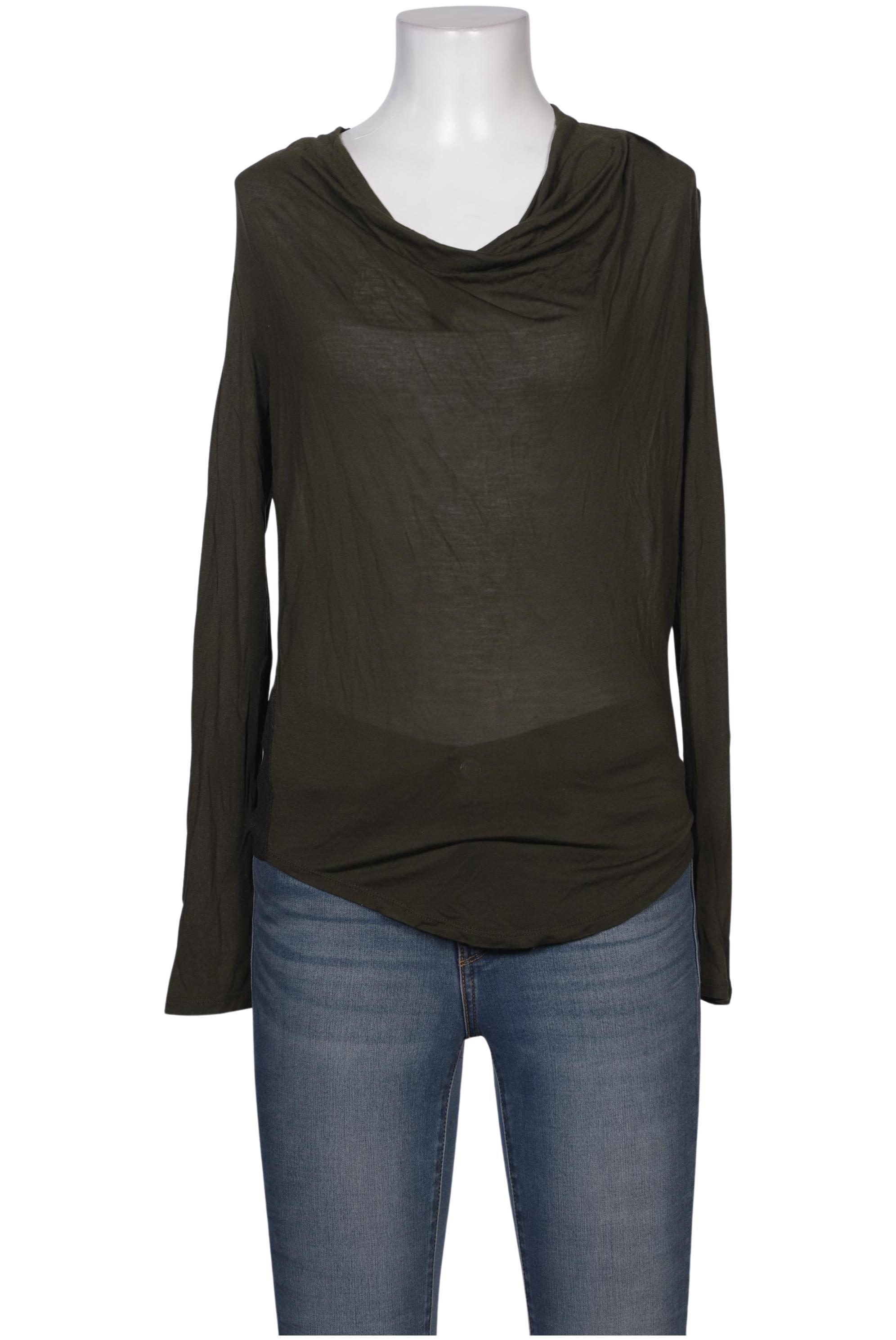 

Maison Scotch Damen Langarmshirt, grün, Gr. 38