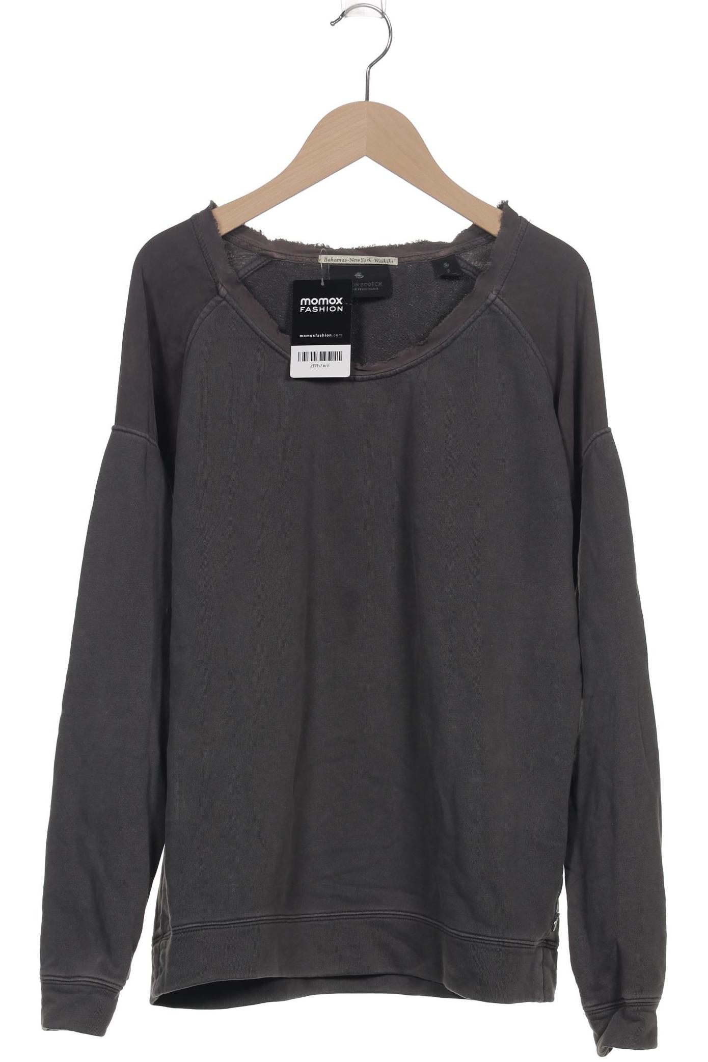 

Maison Scotch Damen Sweatshirt, grau, Gr. 38