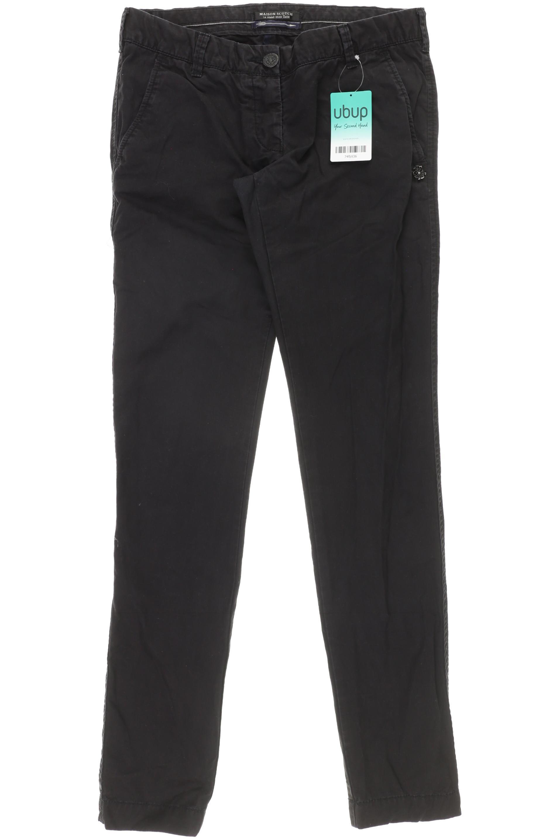 

Maison Scotch Damen Stoffhose, schwarz, Gr. 26