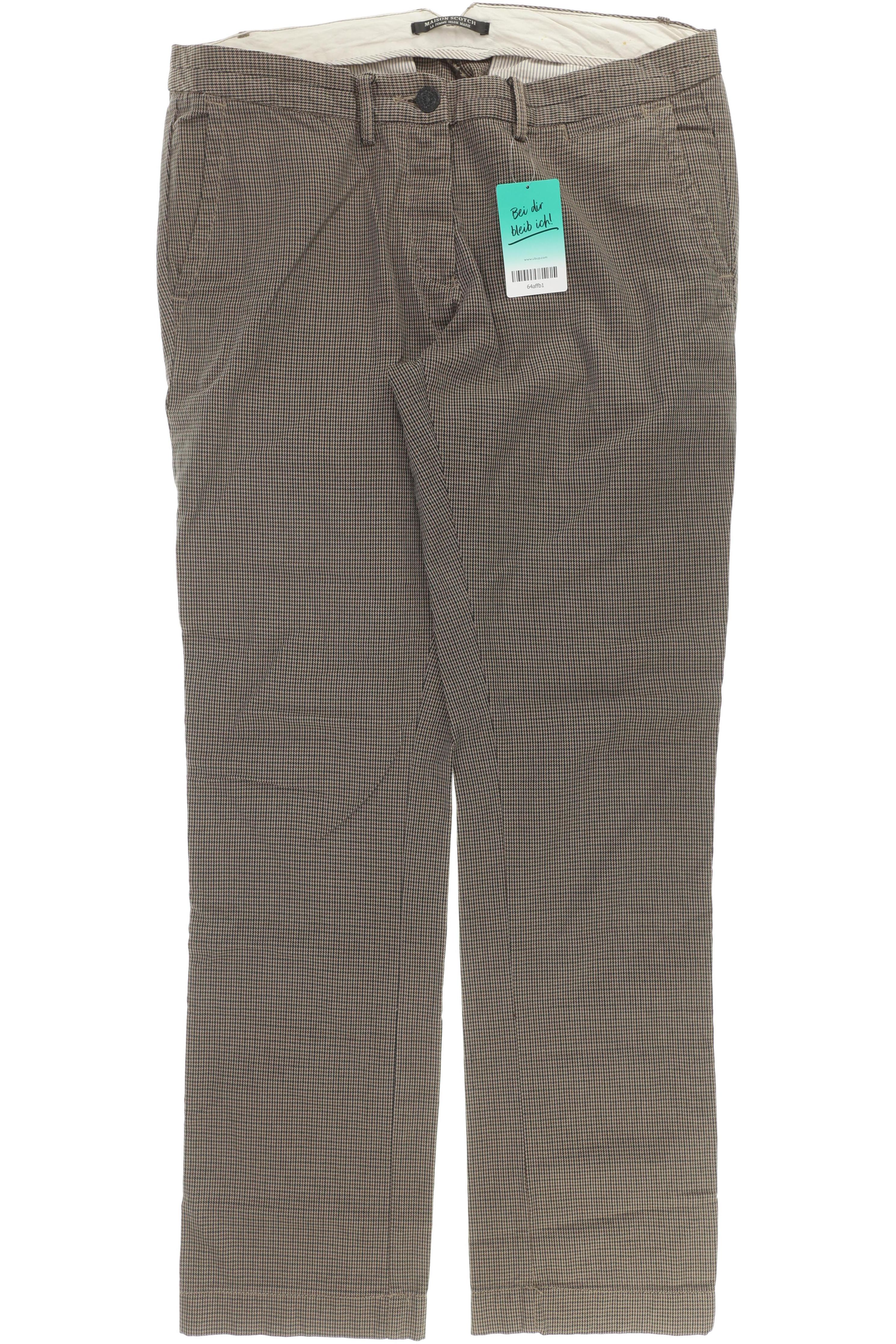 

Maison Scotch Damen Stoffhose, braun, Gr. 0