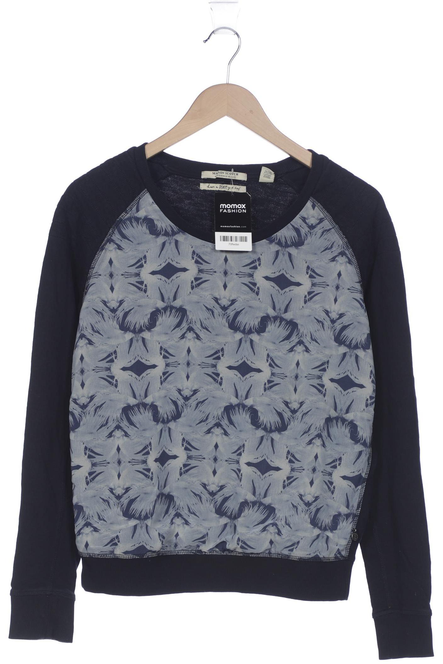 

Maison Scotch Damen Sweatshirt, marineblau, Gr. 38