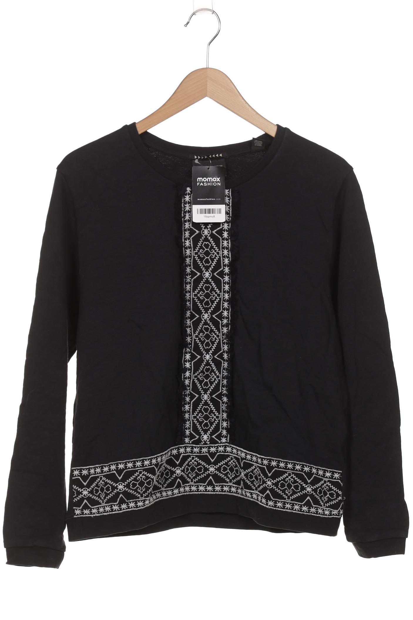 

Maison Scotch Damen Sweatshirt, schwarz, Gr. 38