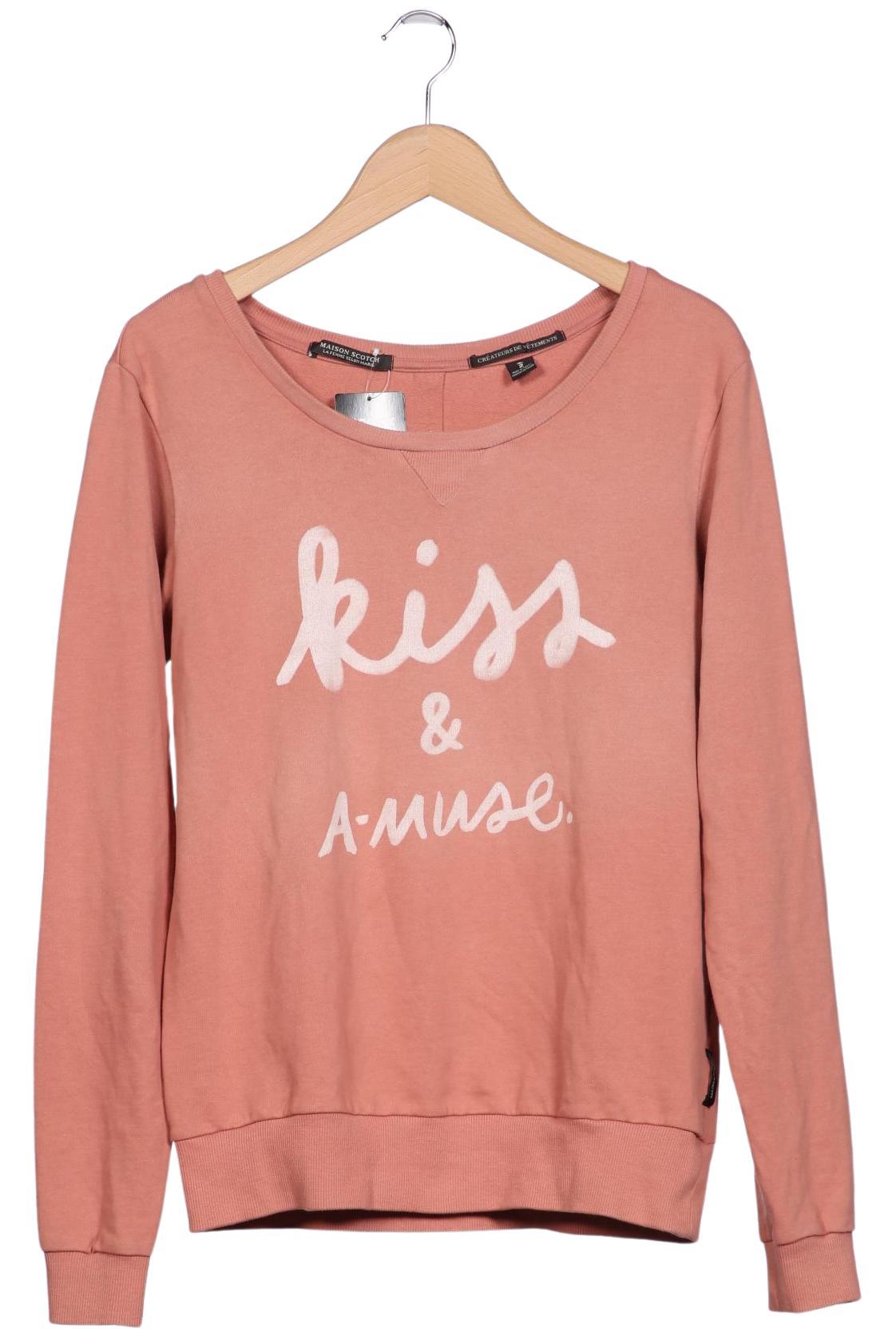 

Maison Scotch Damen Sweatshirt, pink, Gr. 38