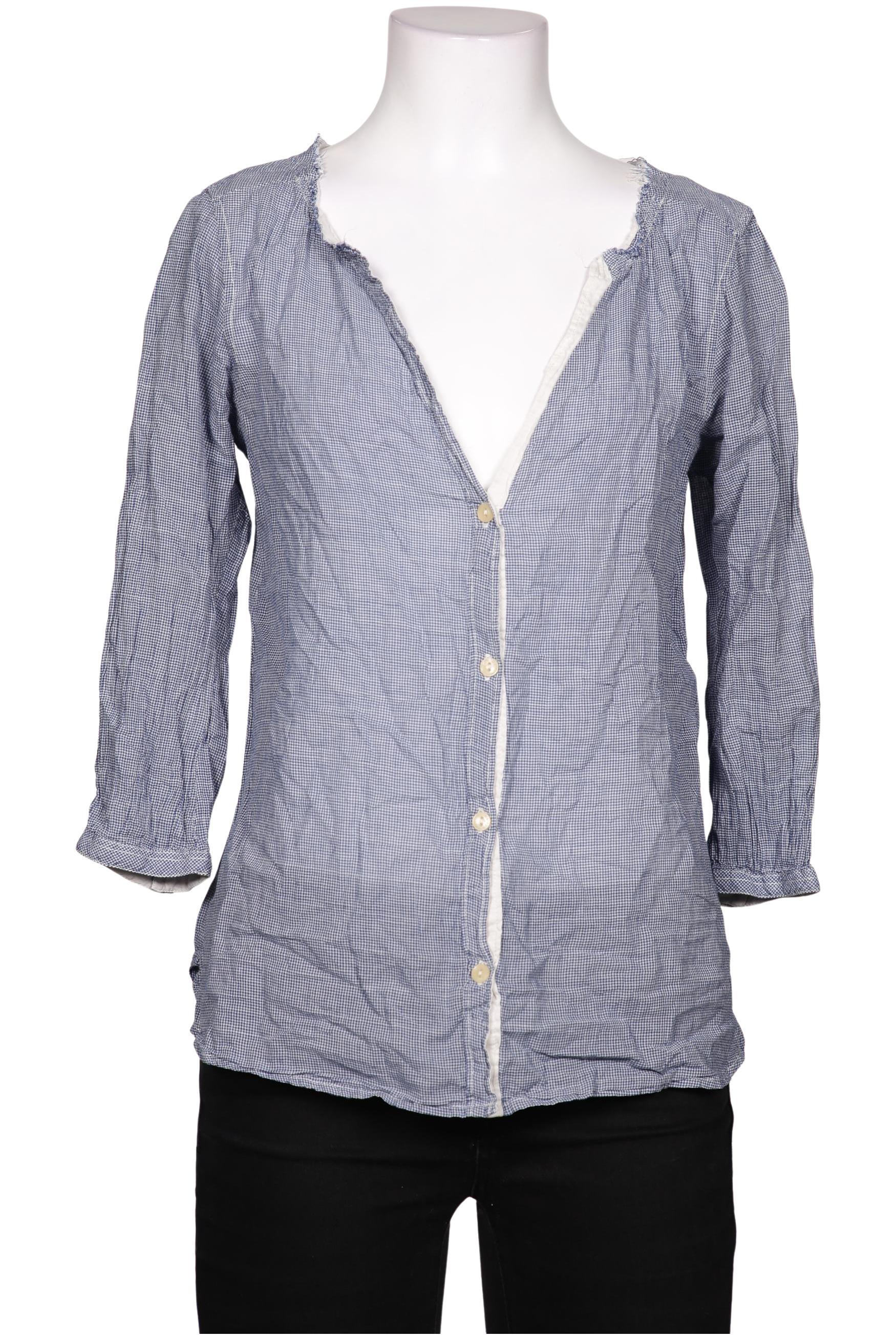 

Maison Scotch Damen Bluse, blau, Gr. 36