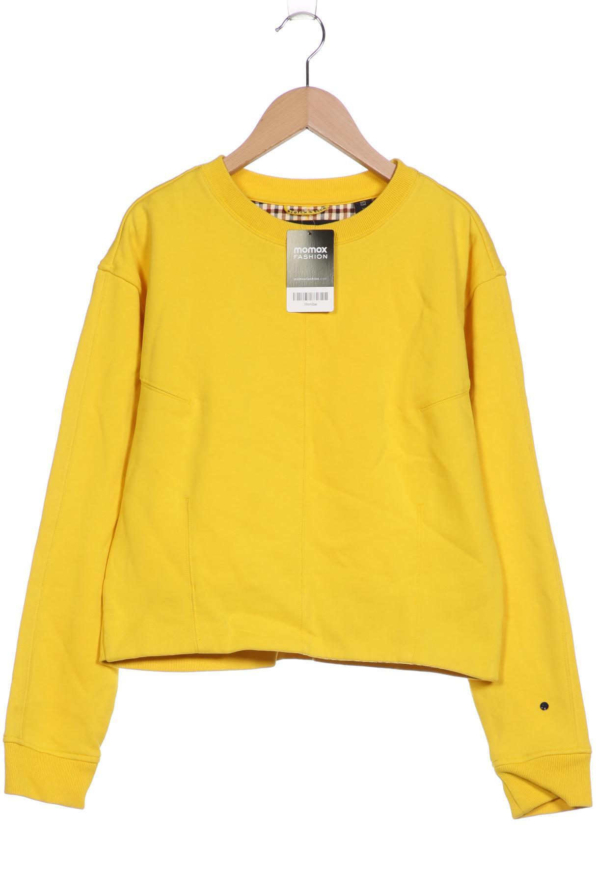 

Maison Scotch Damen Sweatshirt, gelb, Gr. 38