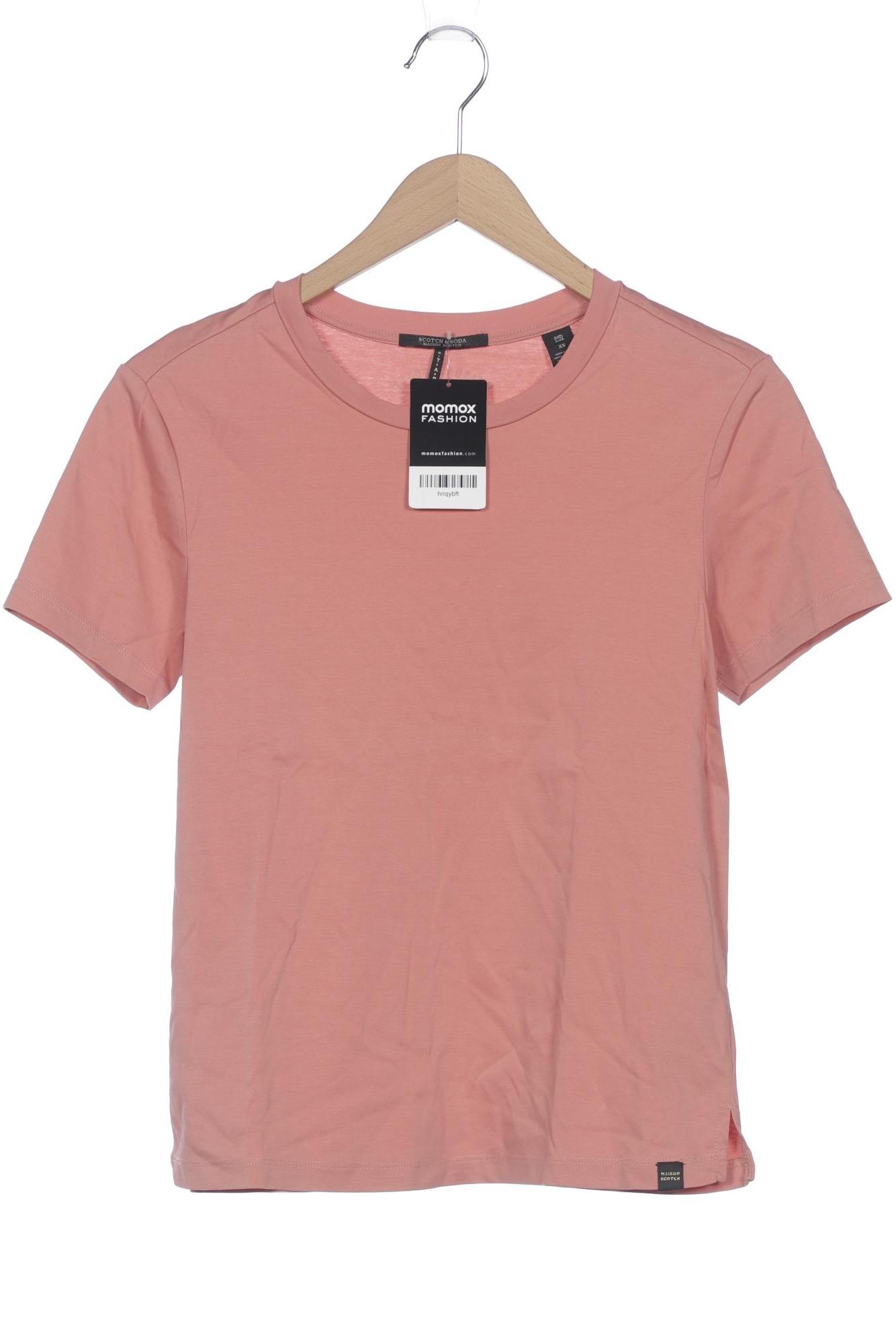 

Maison Scotch Damen T-Shirt, pink, Gr. 34