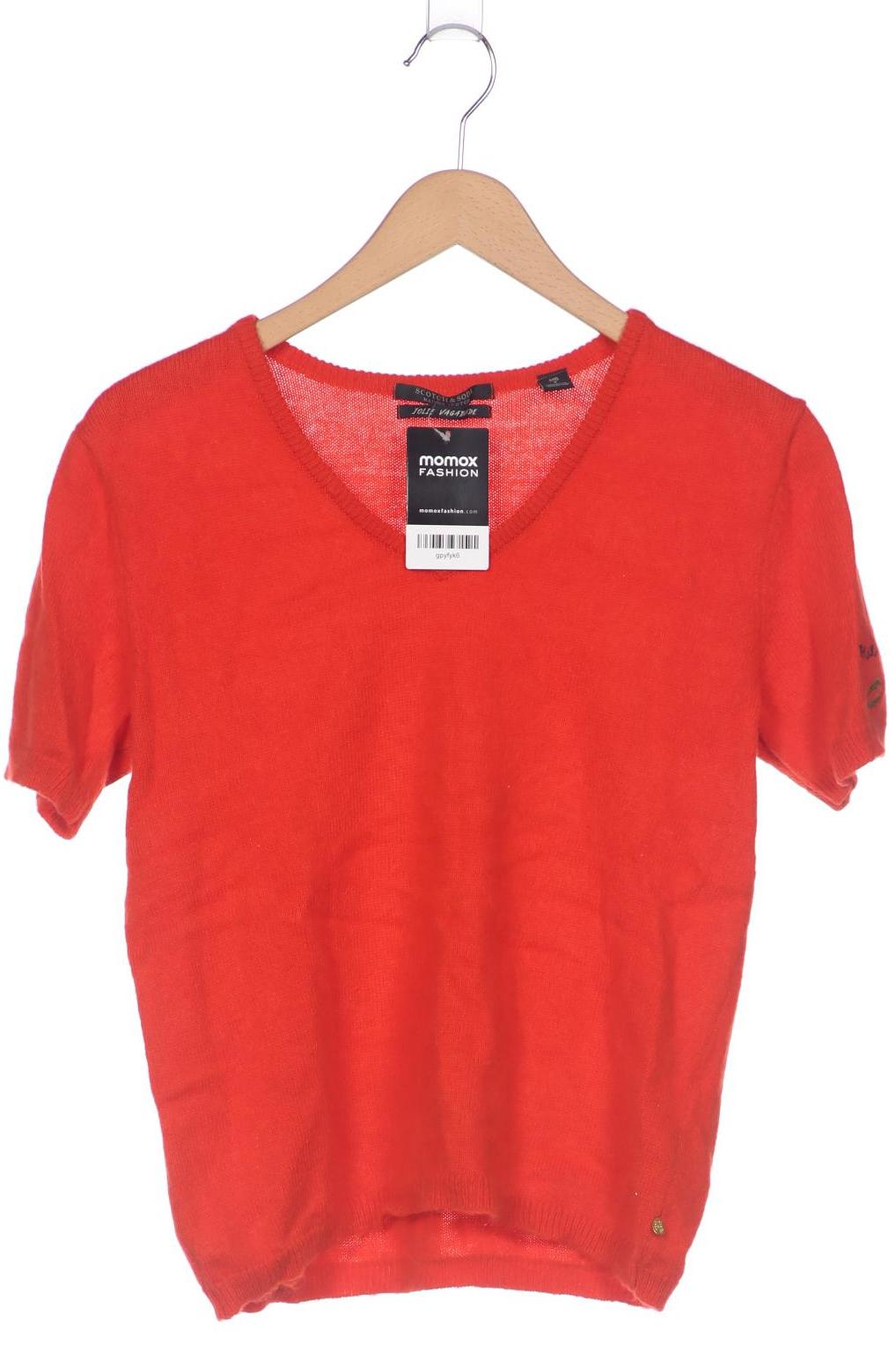 

Maison Scotch Damen Pullover, orange, Gr. 34