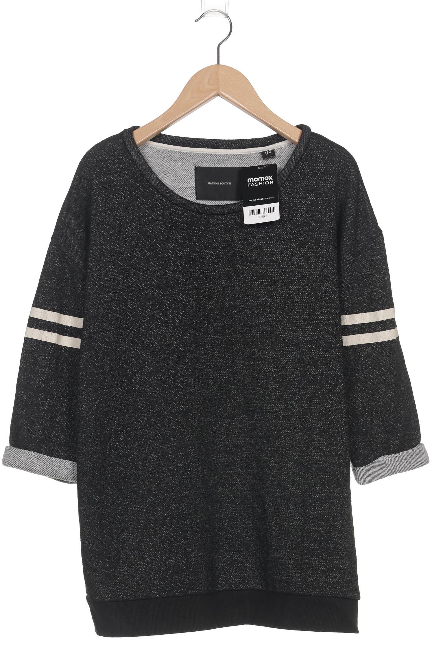 

Maison Scotch Damen Sweatshirt, schwarz, Gr. 36