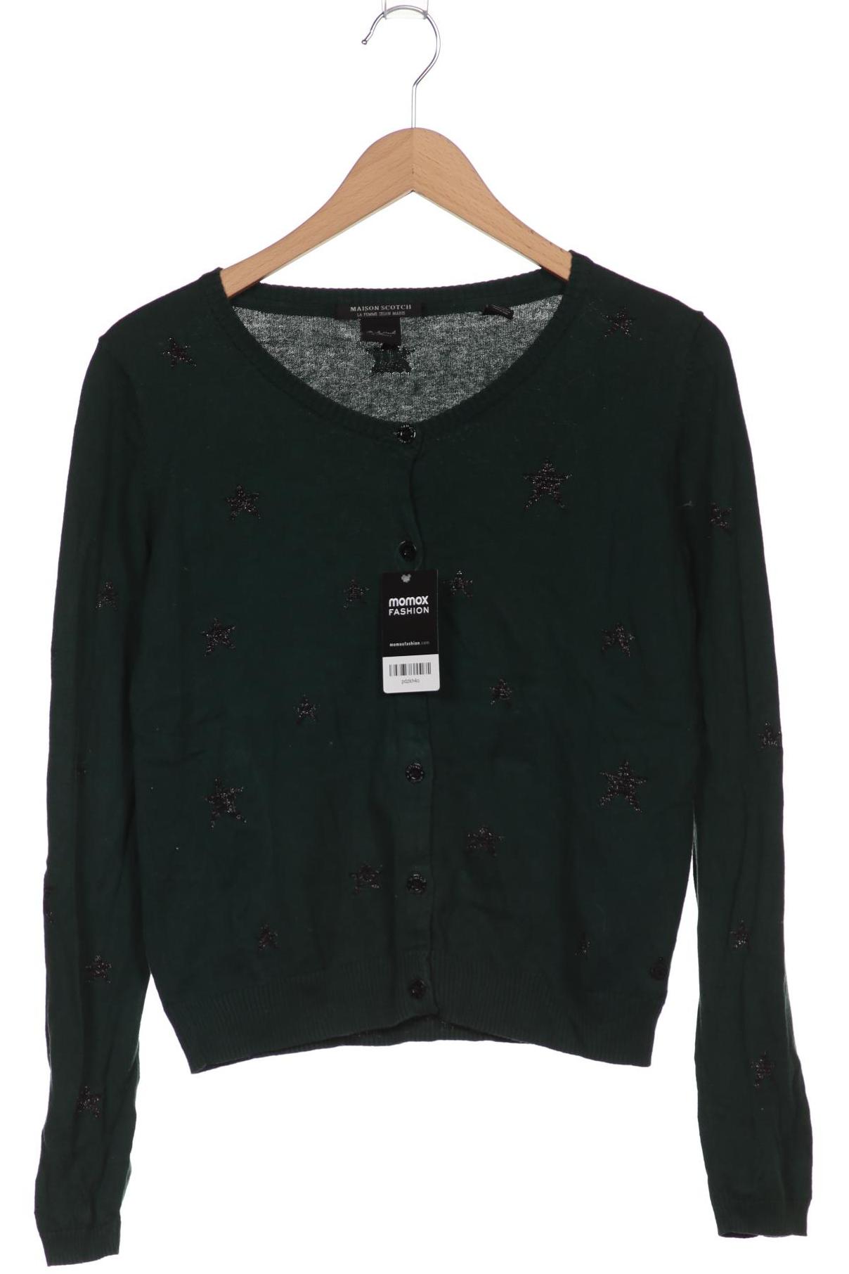 

Maison Scotch Damen Strickjacke, türkis, Gr. 38