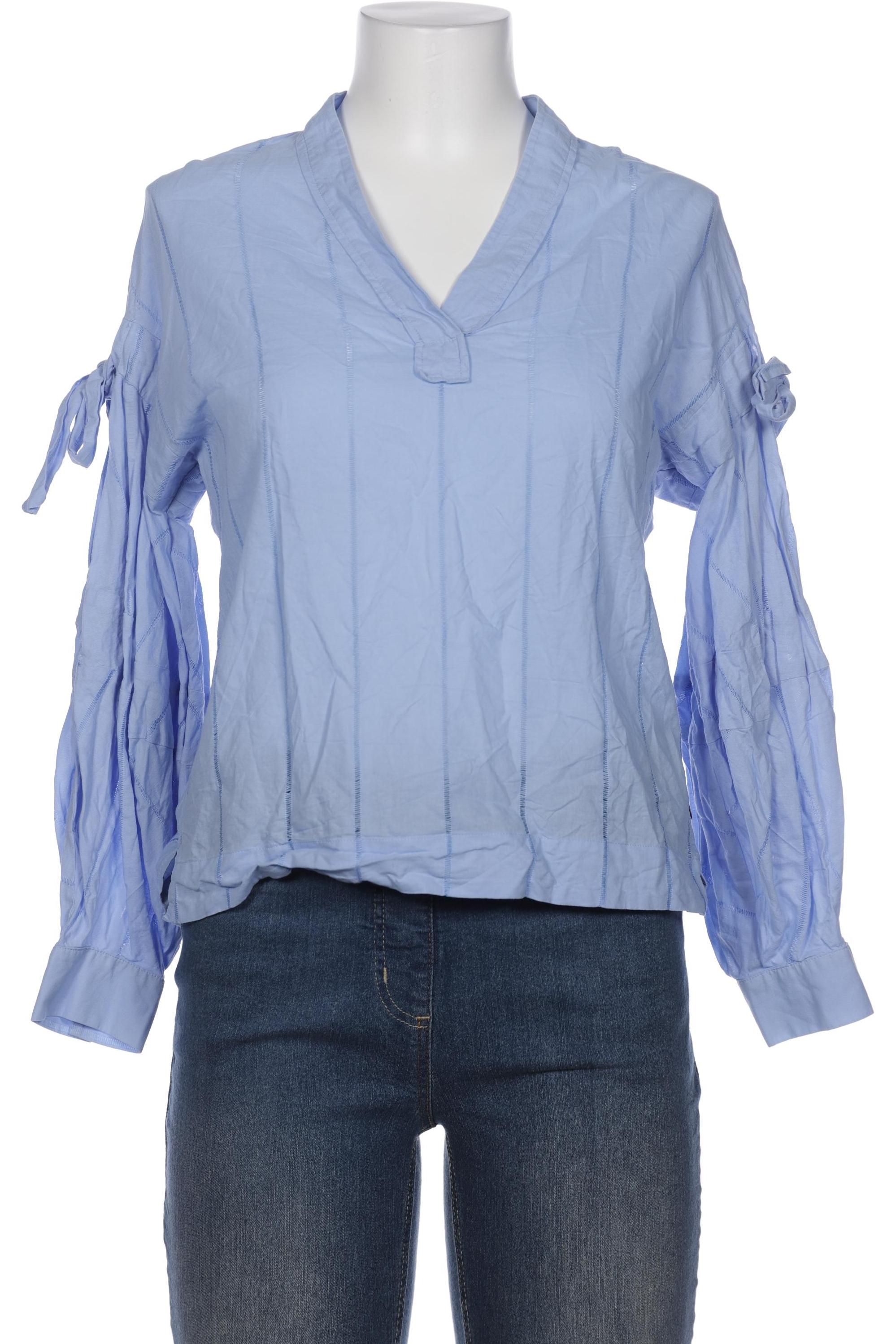 

Maison Scotch Damen Bluse, blau, Gr. 36