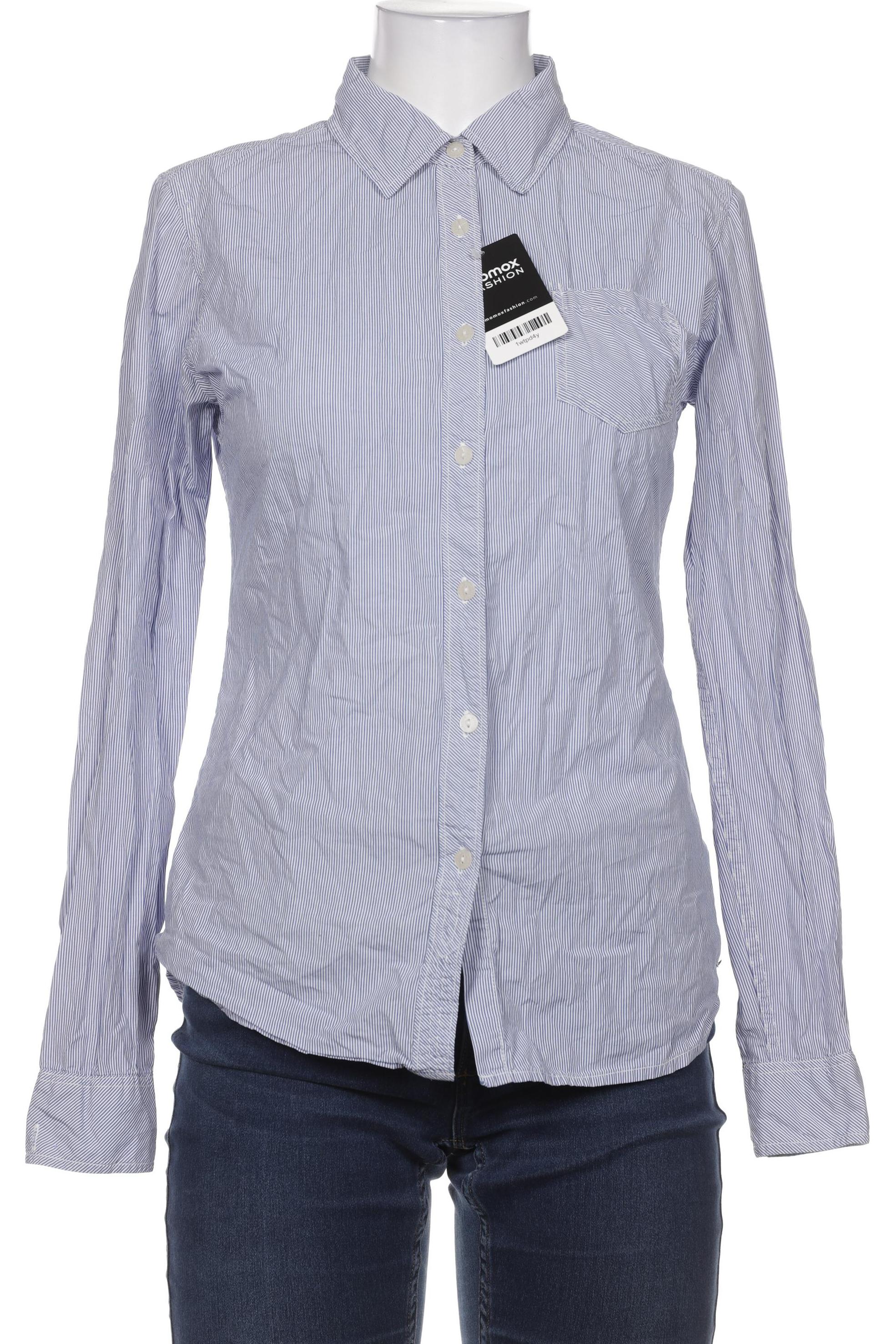 

Maison Scotch Damen Bluse, blau, Gr. 40