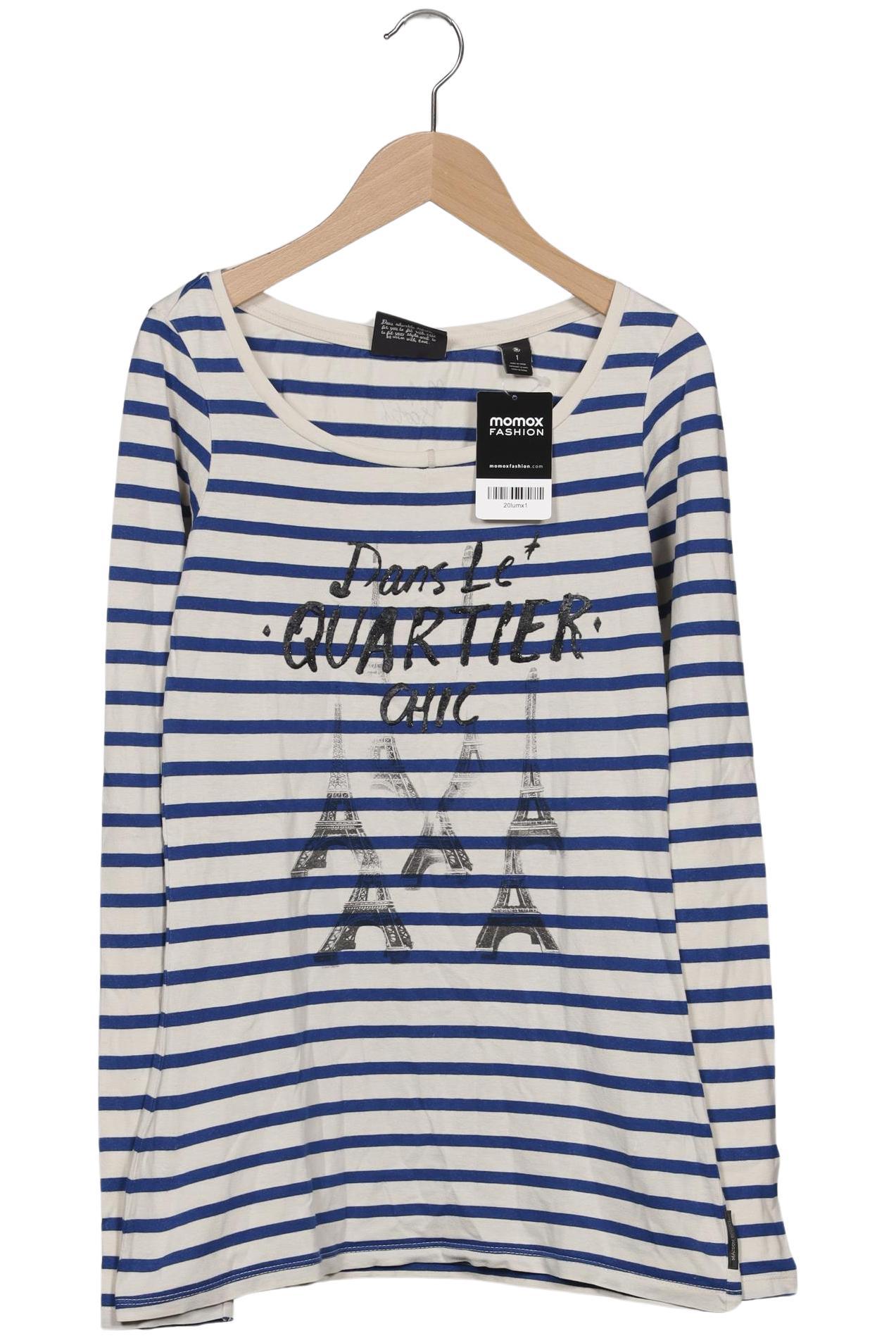 

Maison Scotch Damen Langarmshirt, mehrfarbig, Gr. 36