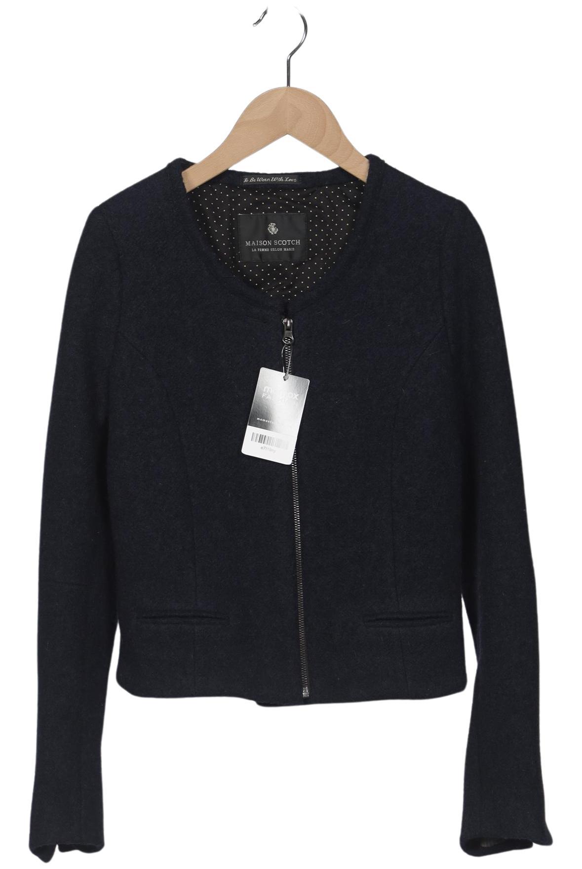 

Maison Scotch Damen Jacke, marineblau, Gr. 34