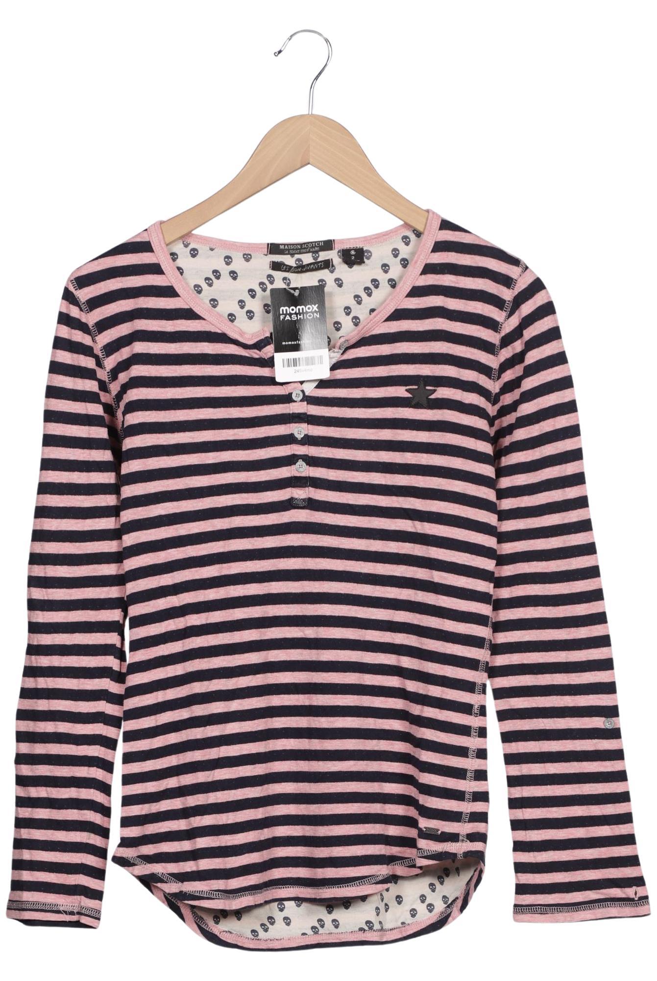 

Maison Scotch Damen Langarmshirt, pink, Gr. 38