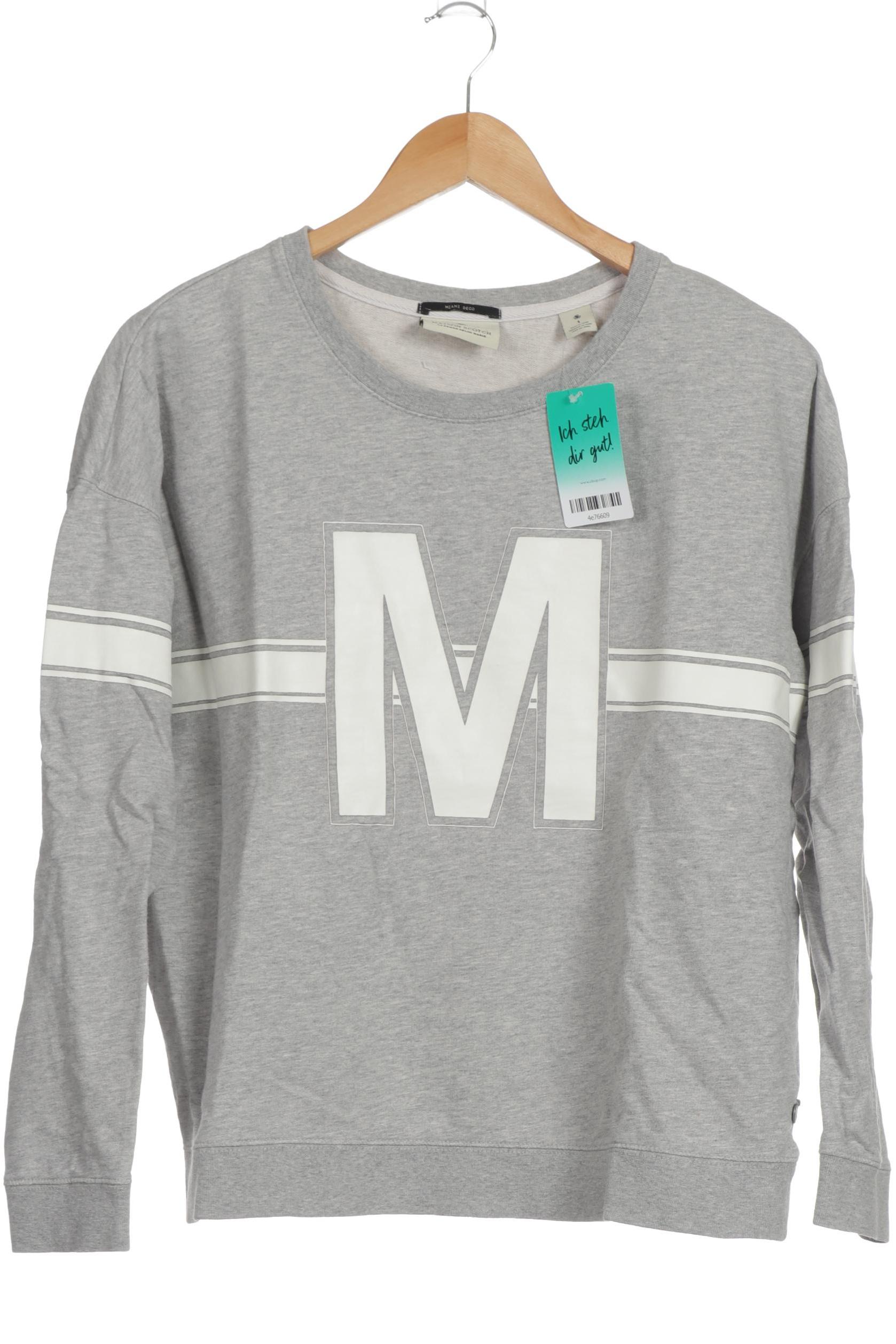 

Maison Scotch Damen Sweatshirt, grau, Gr. 36