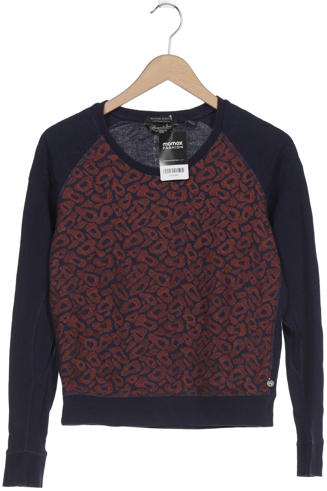 

Maison Scotch Damen Sweatshirt, marineblau