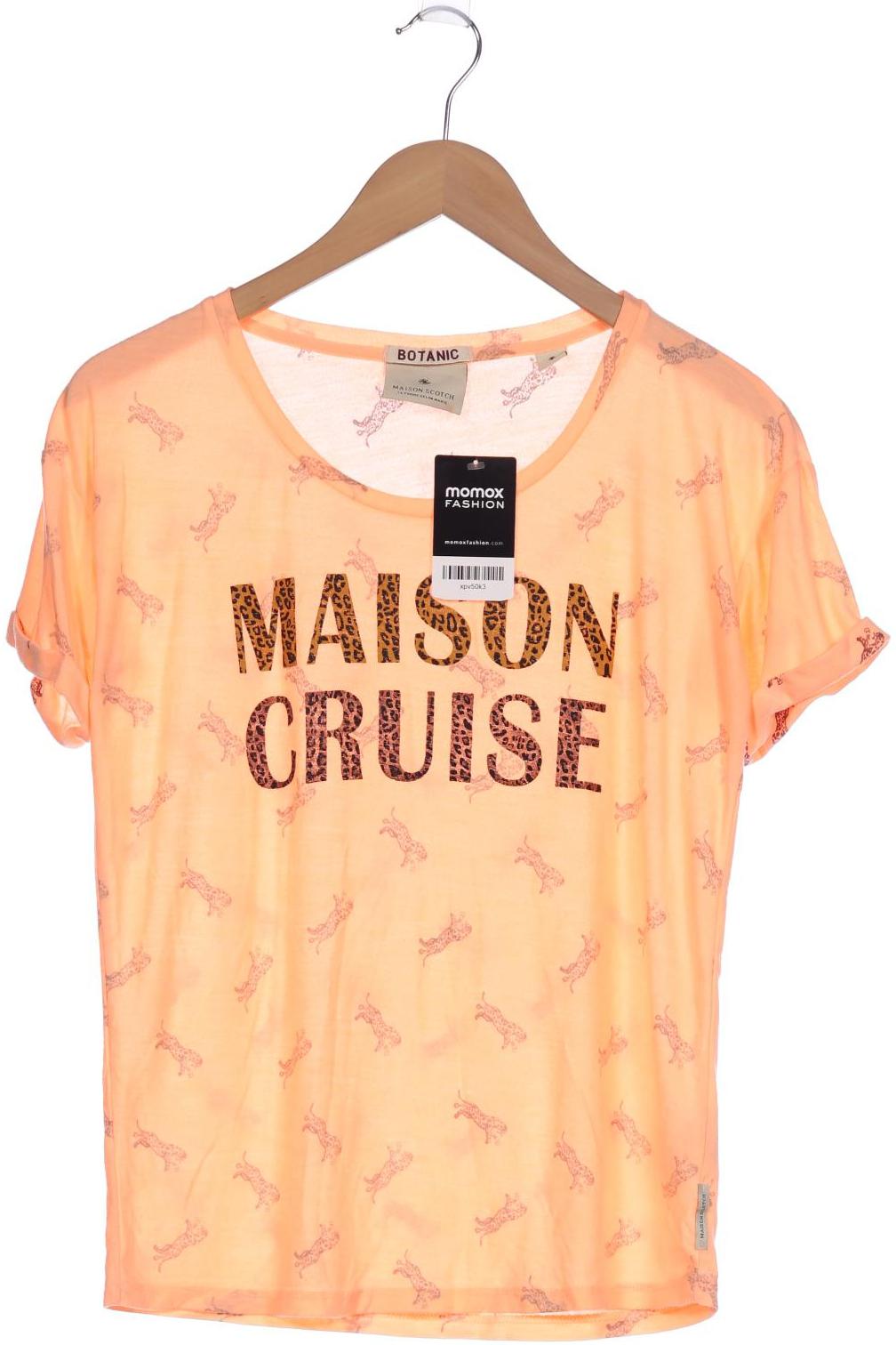 

Maison Scotch Damen T-Shirt, orange, Gr. 38