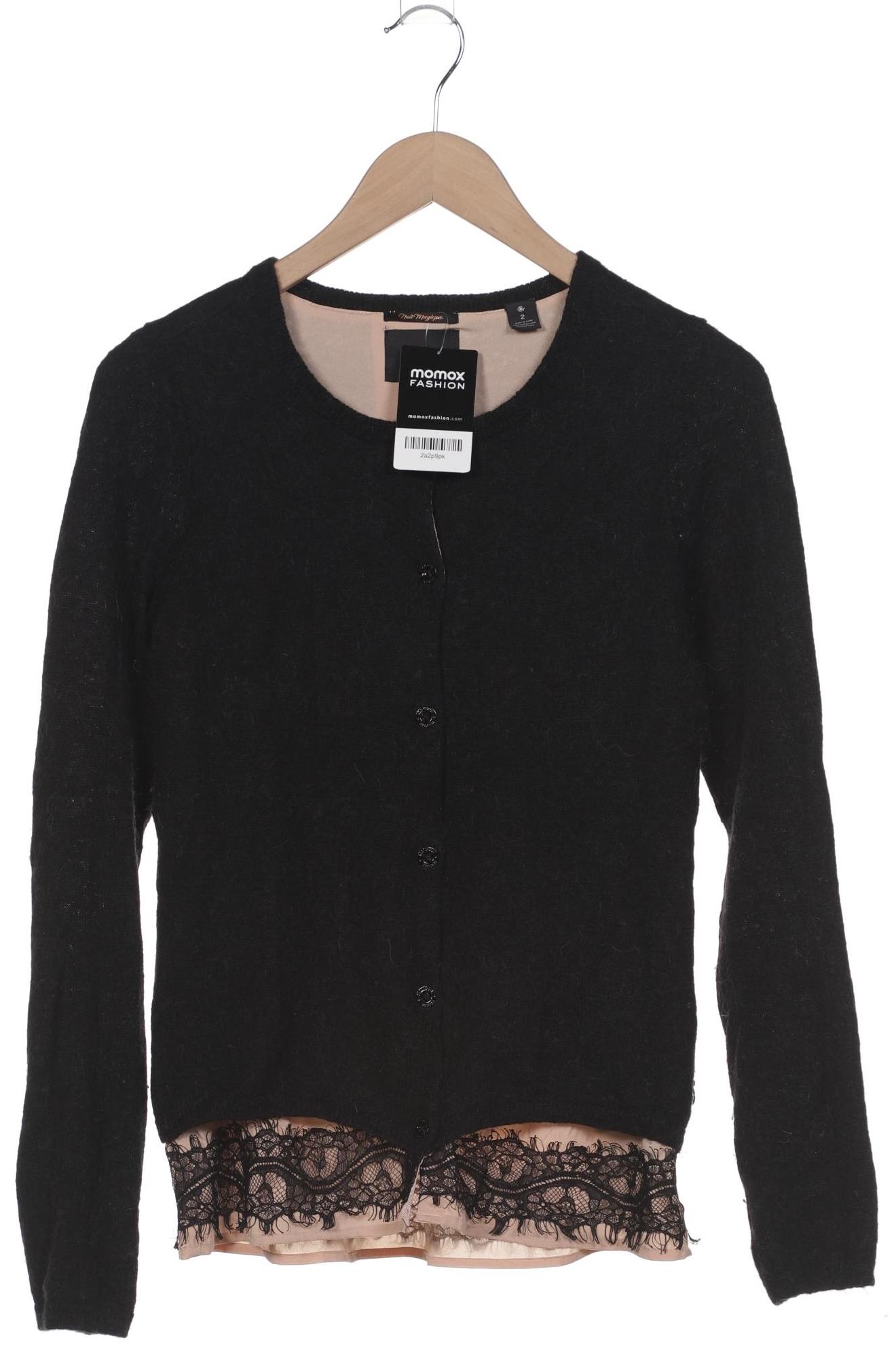 

Maison Scotch Damen Strickjacke, schwarz, Gr. 38