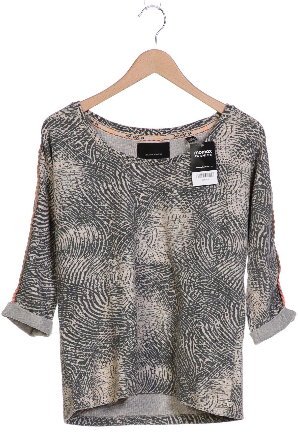 

Maison Scotch Damen Sweatshirt, grau, Gr. 38