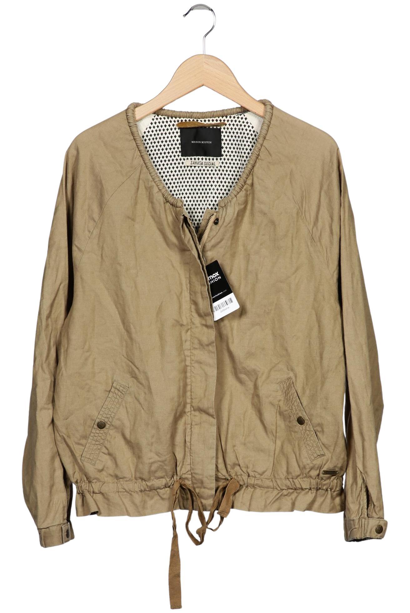 

Maison Scotch Damen Jacke, beige, Gr. 38