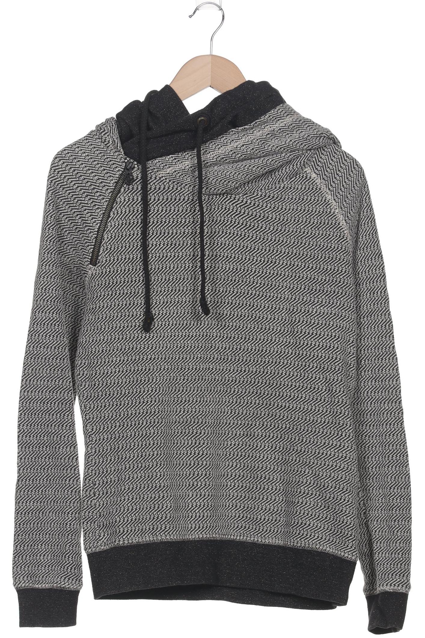 

Maison Scotch Damen Kapuzenpullover, grau, Gr. 38