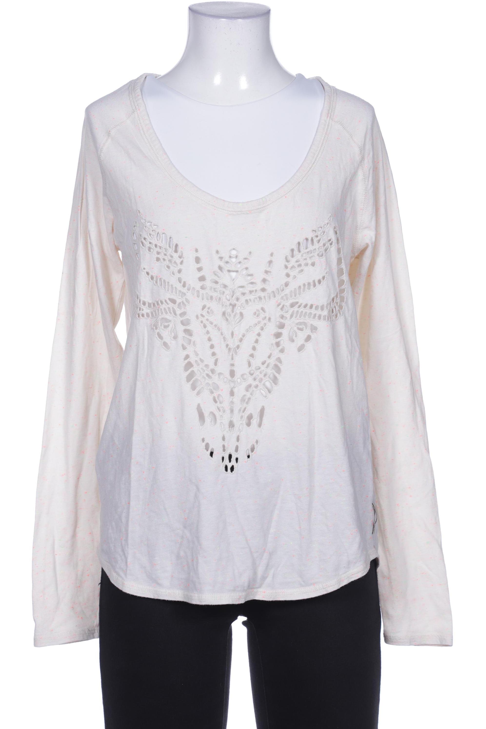 

Maison Scotch Damen Langarmshirt, cremeweiß, Gr. 2