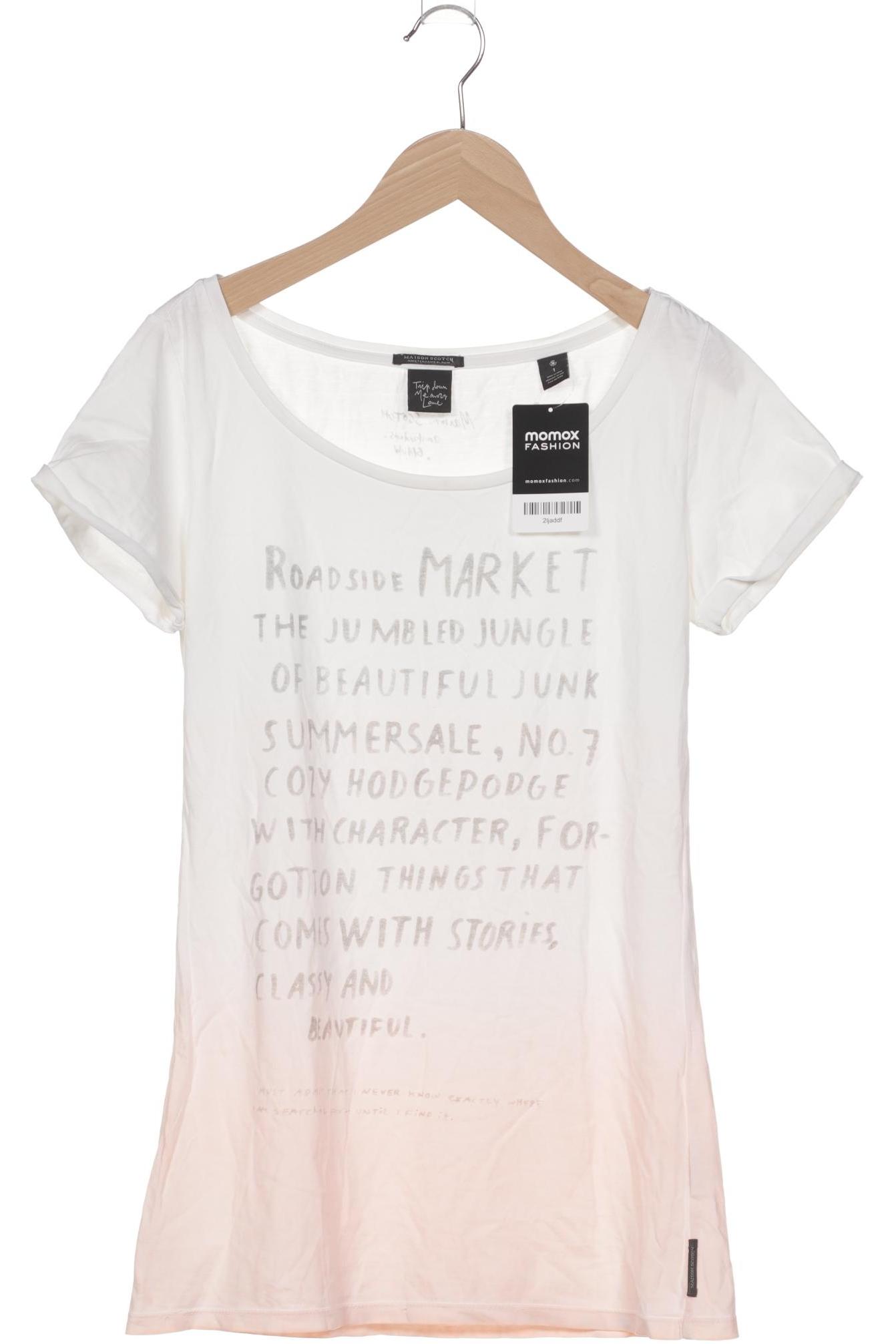 

Maison Scotch Damen T-Shirt, pink, Gr. 36