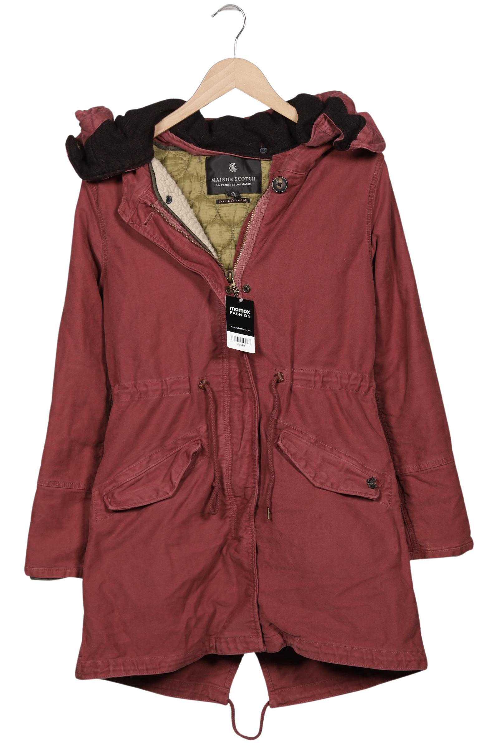

Maison Scotch Damen Mantel, bordeaux, Gr. 38