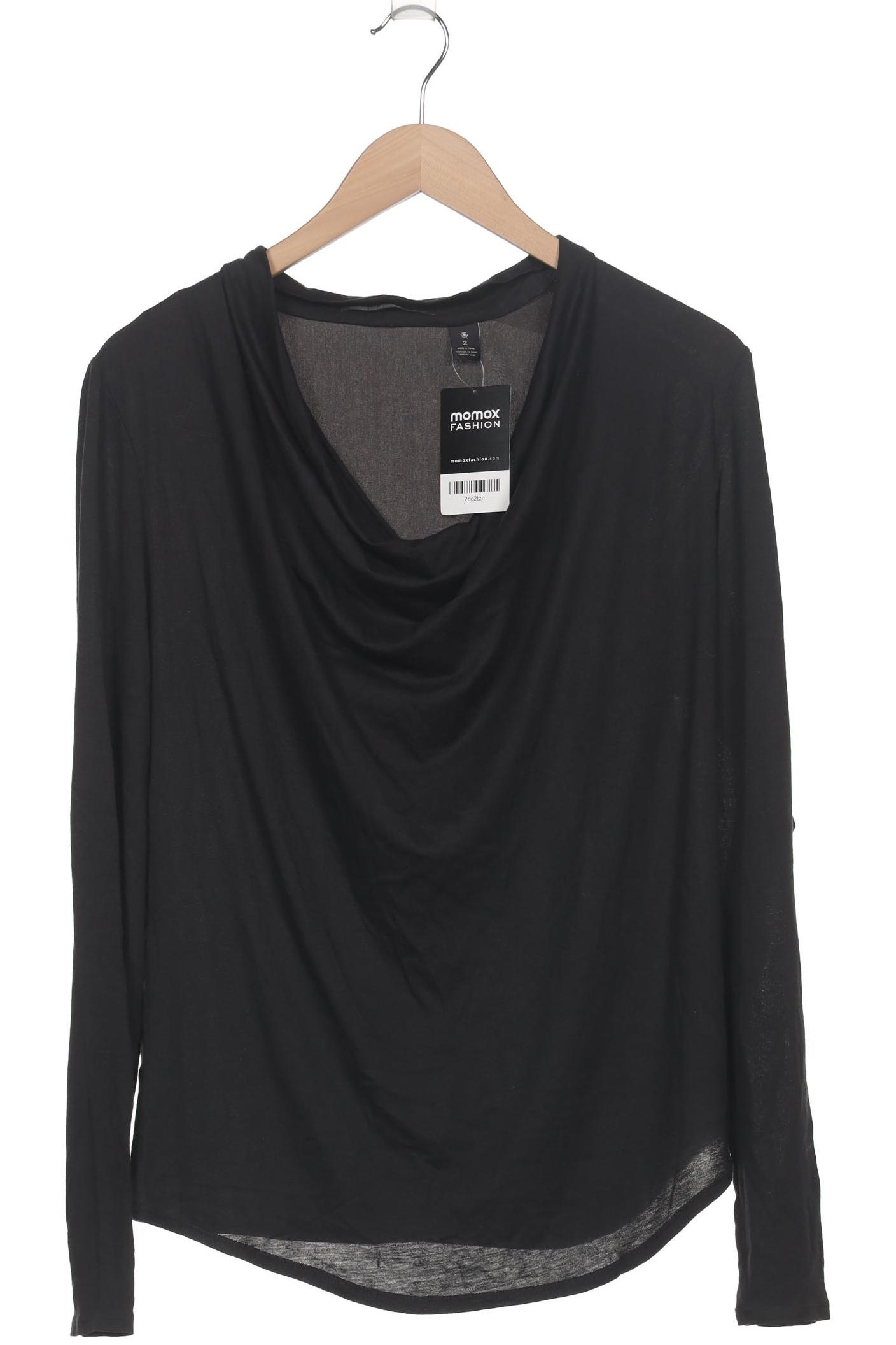 

Maison Scotch Damen Langarmshirt, schwarz, Gr. 38