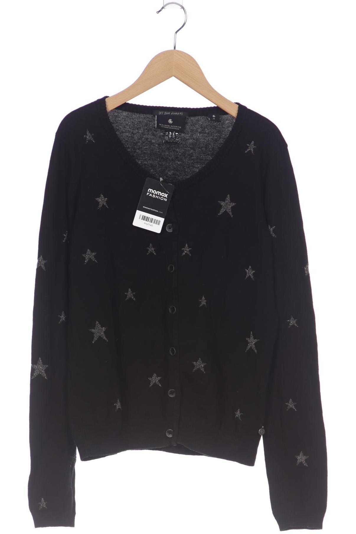 

Maison Scotch Damen Strickjacke, schwarz, Gr. 42