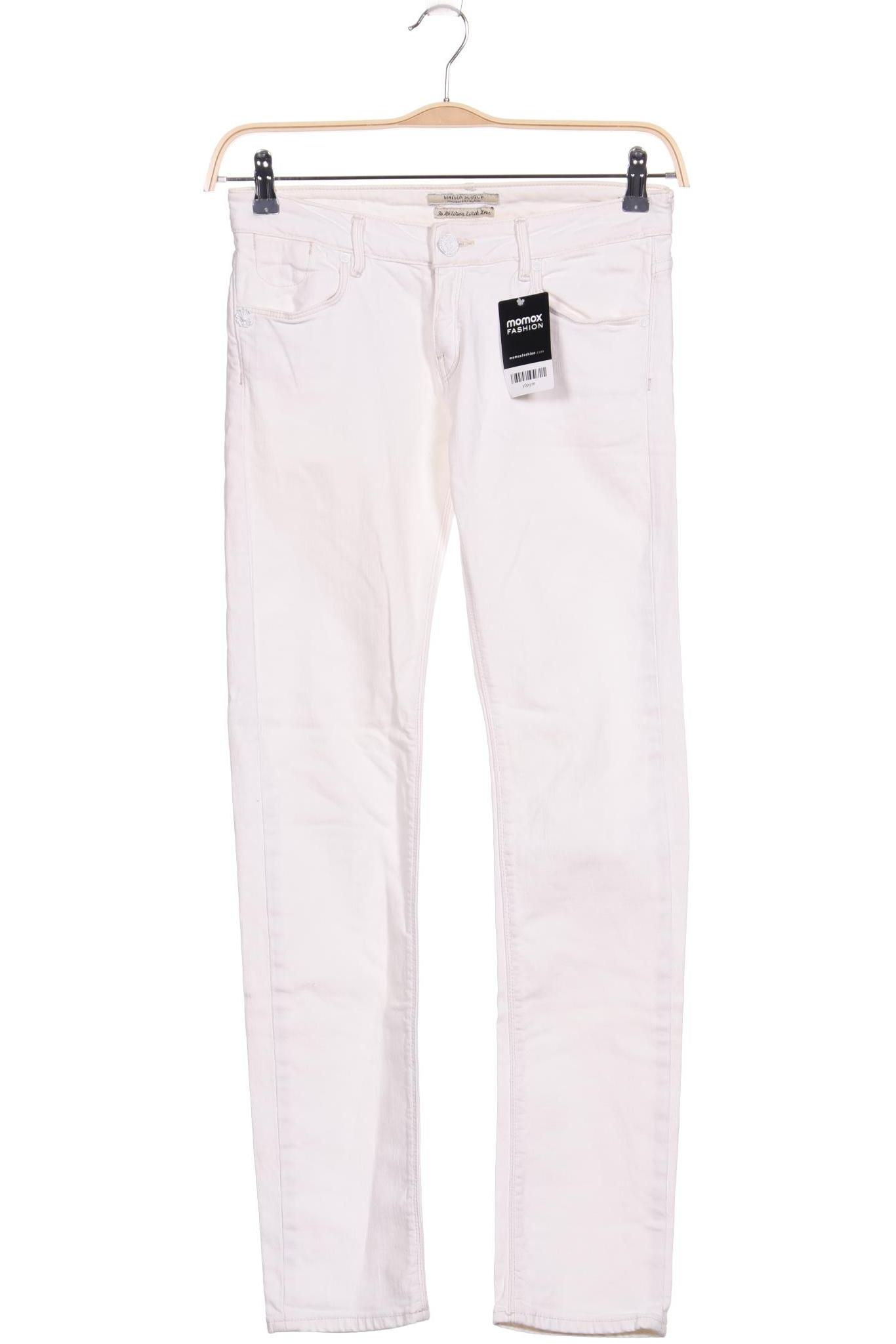 

Maison Scotch Damen Jeans, cremeweiß, Gr. 27