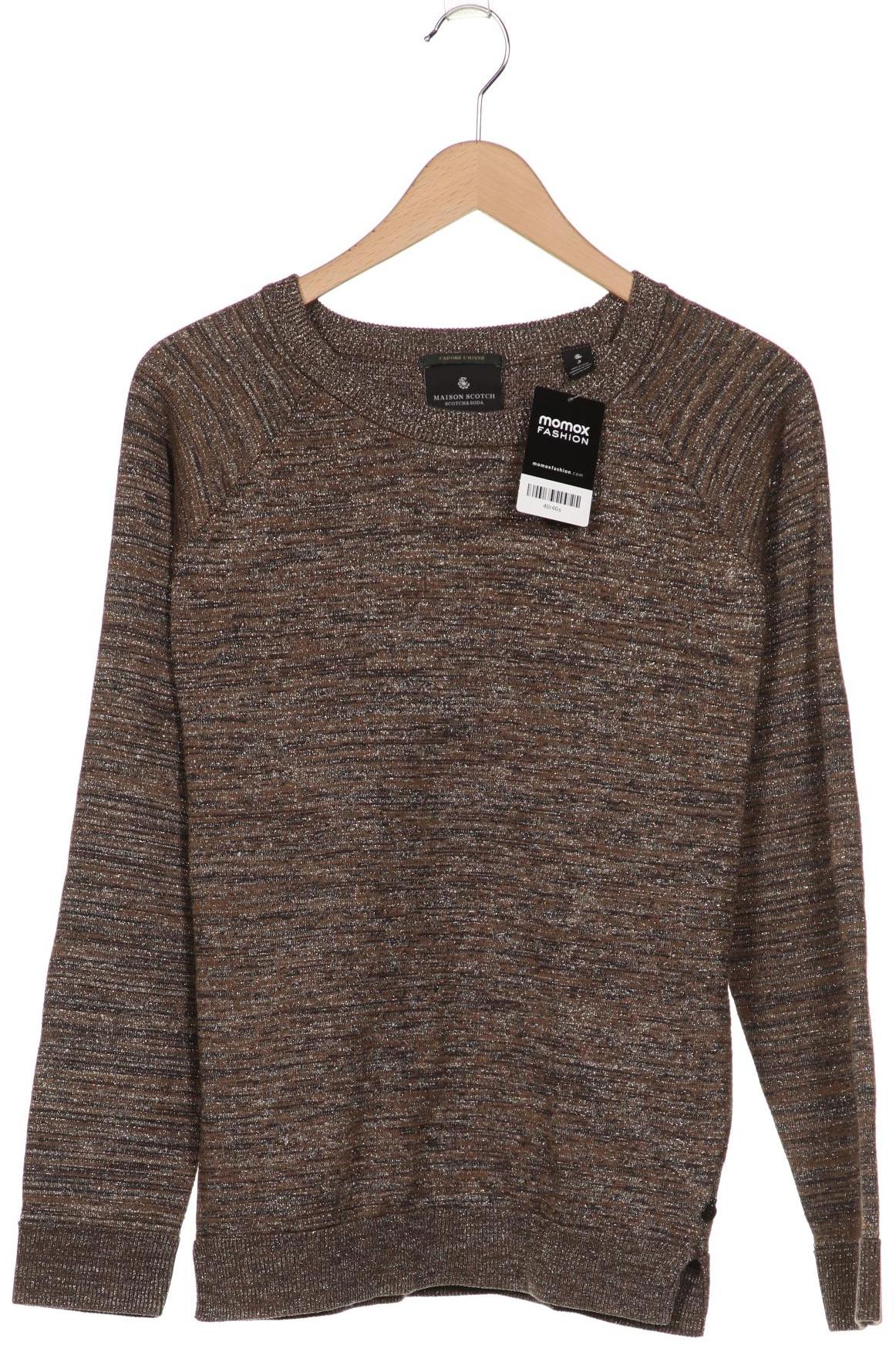 

Maison Scotch Damen Pullover, braun, Gr. 40