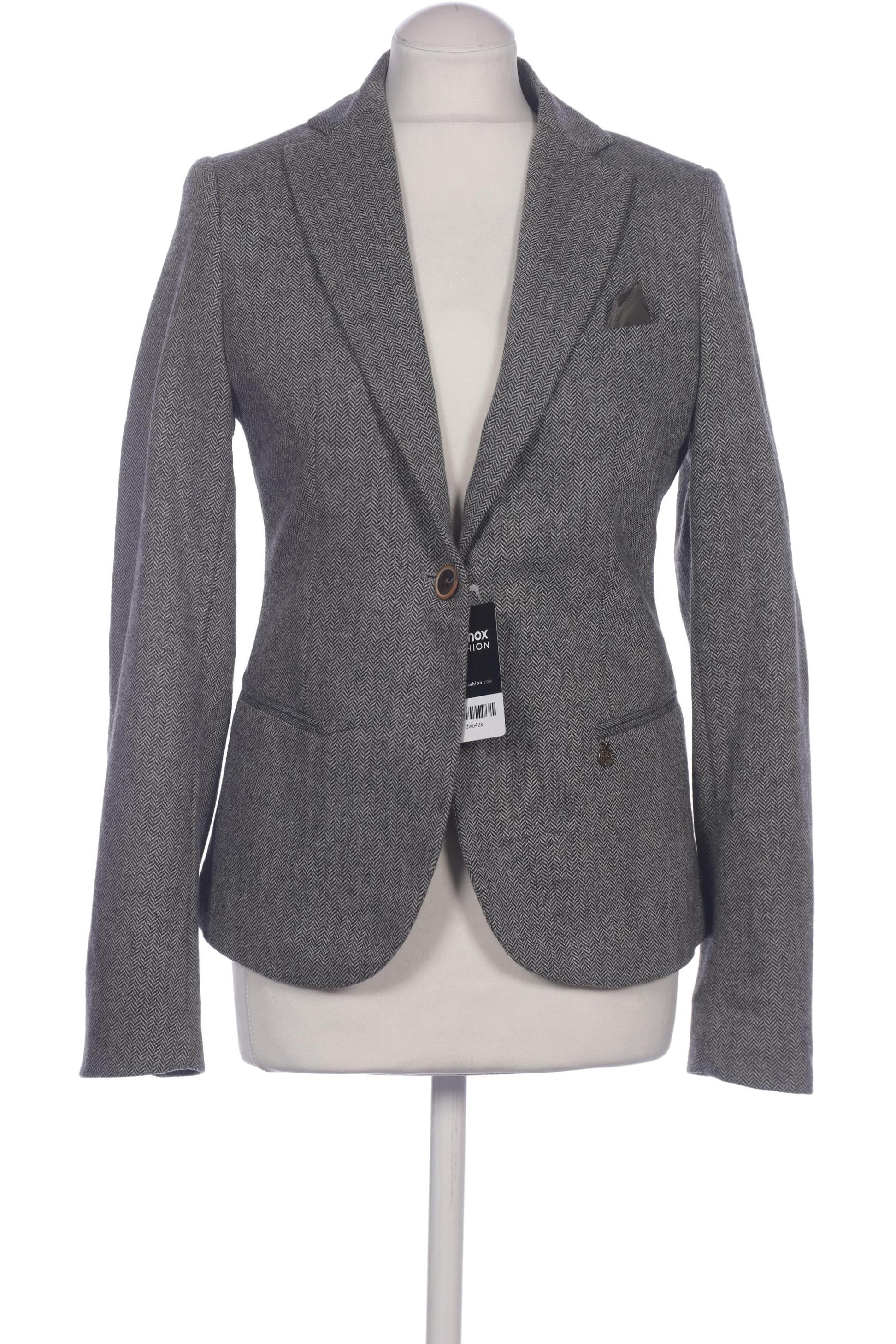 

Maison Scotch Damen Blazer, grau, Gr. 38