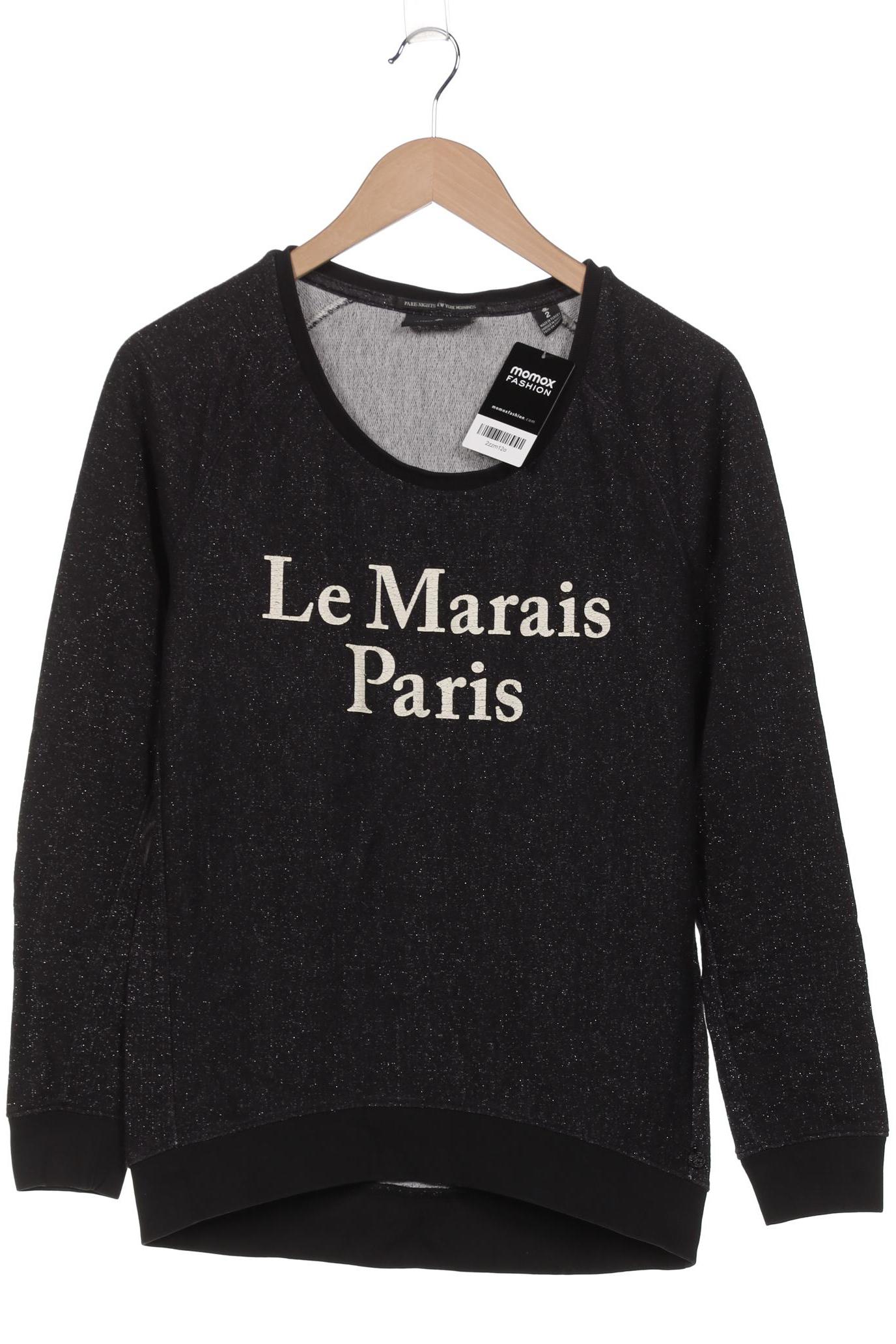 

Maison Scotch Damen Sweatshirt, schwarz, Gr. 38