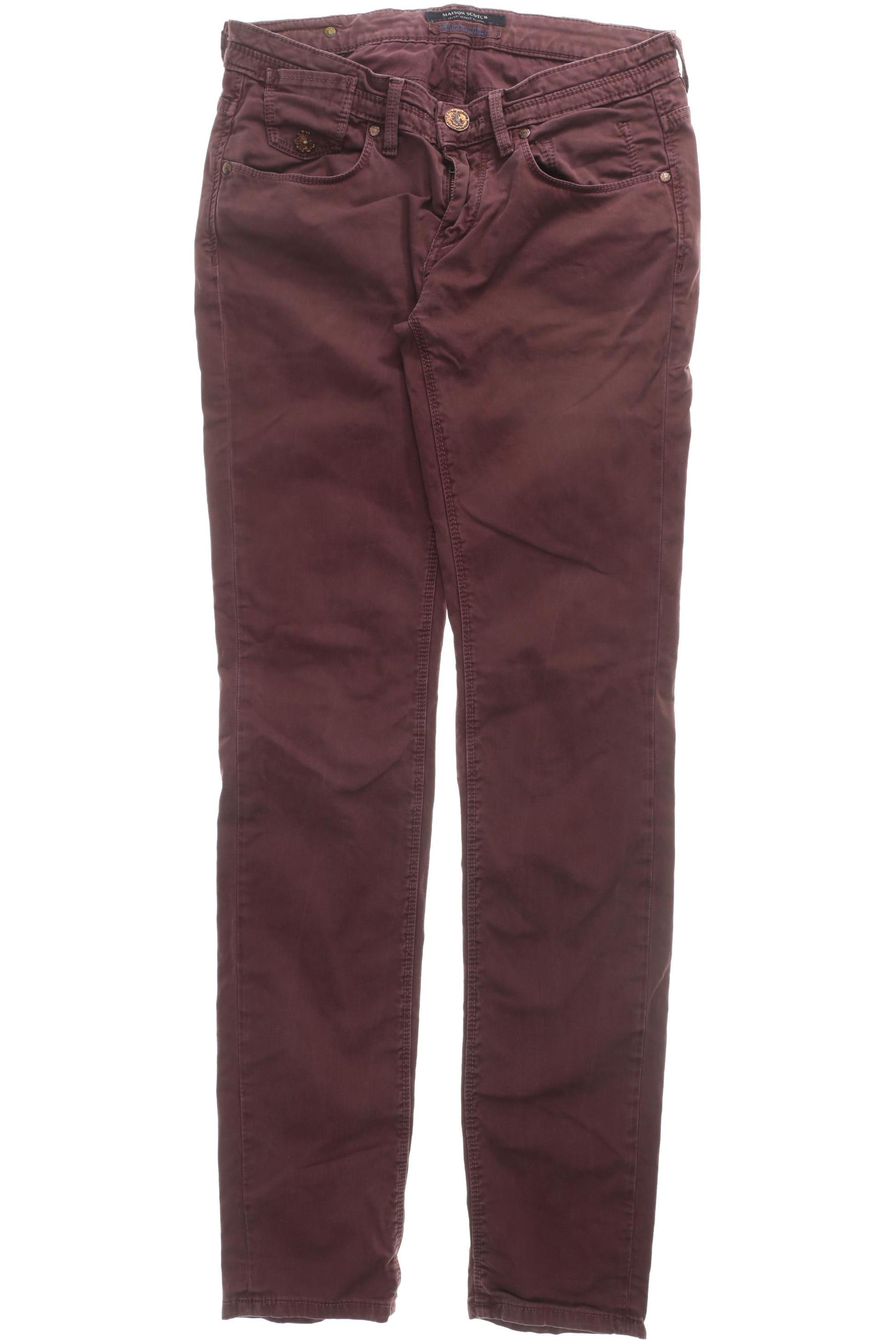 

Maison Scotch Damen Stoffhose, braun, Gr. 26