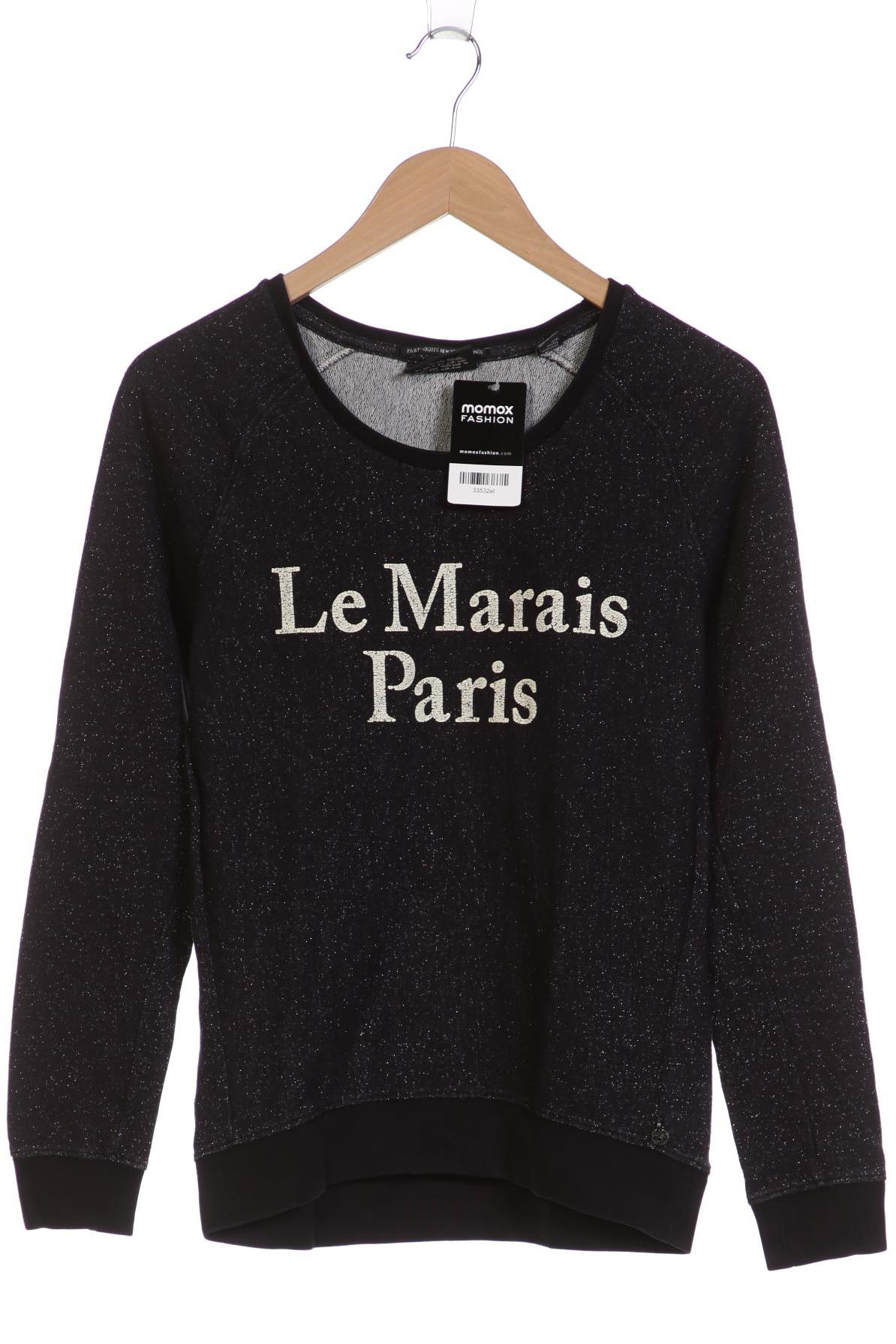 

Maison Scotch Damen Sweatshirt, schwarz, Gr. 36
