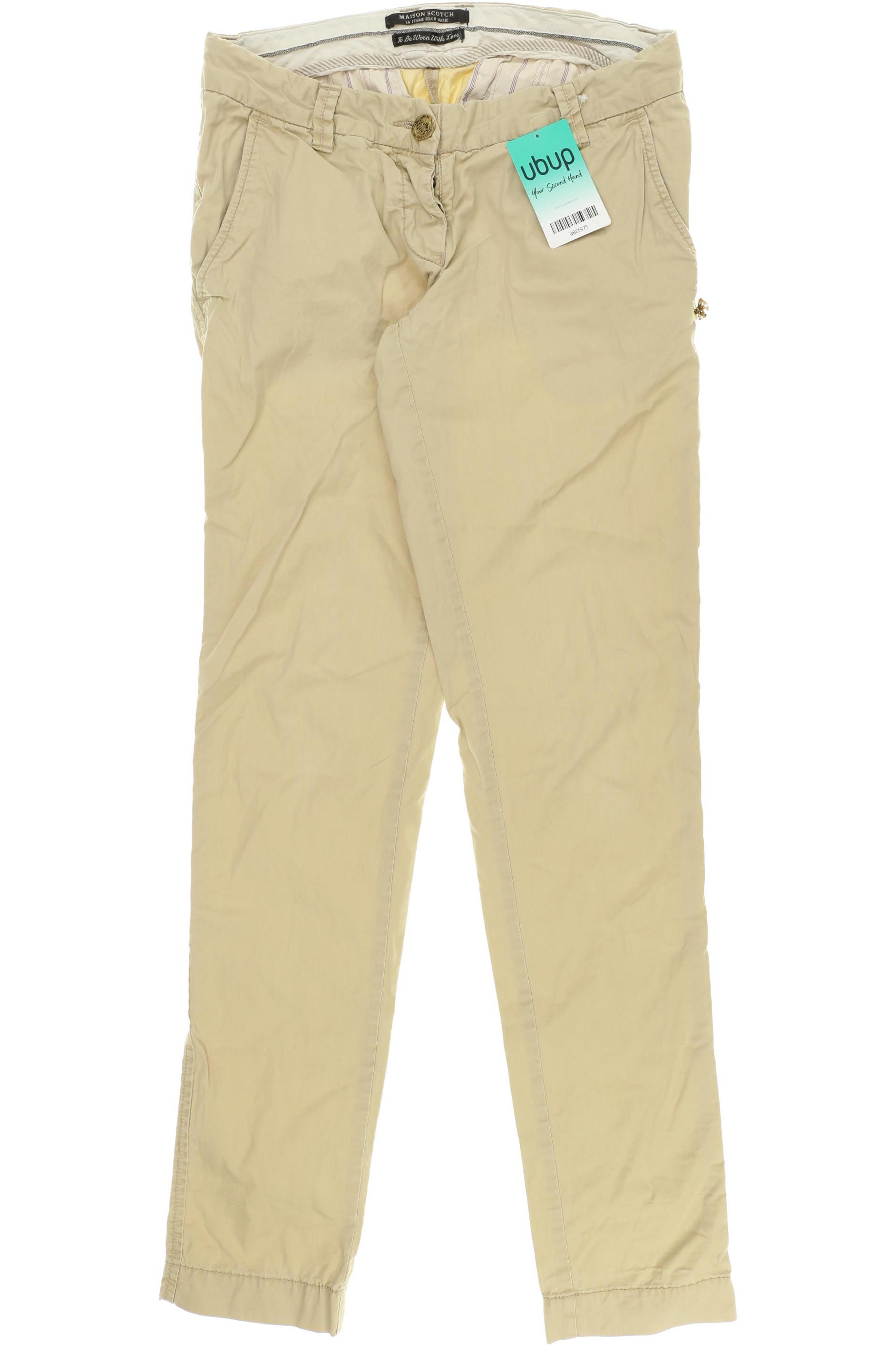 

Maison Scotch Damen Stoffhose, beige, Gr. 25