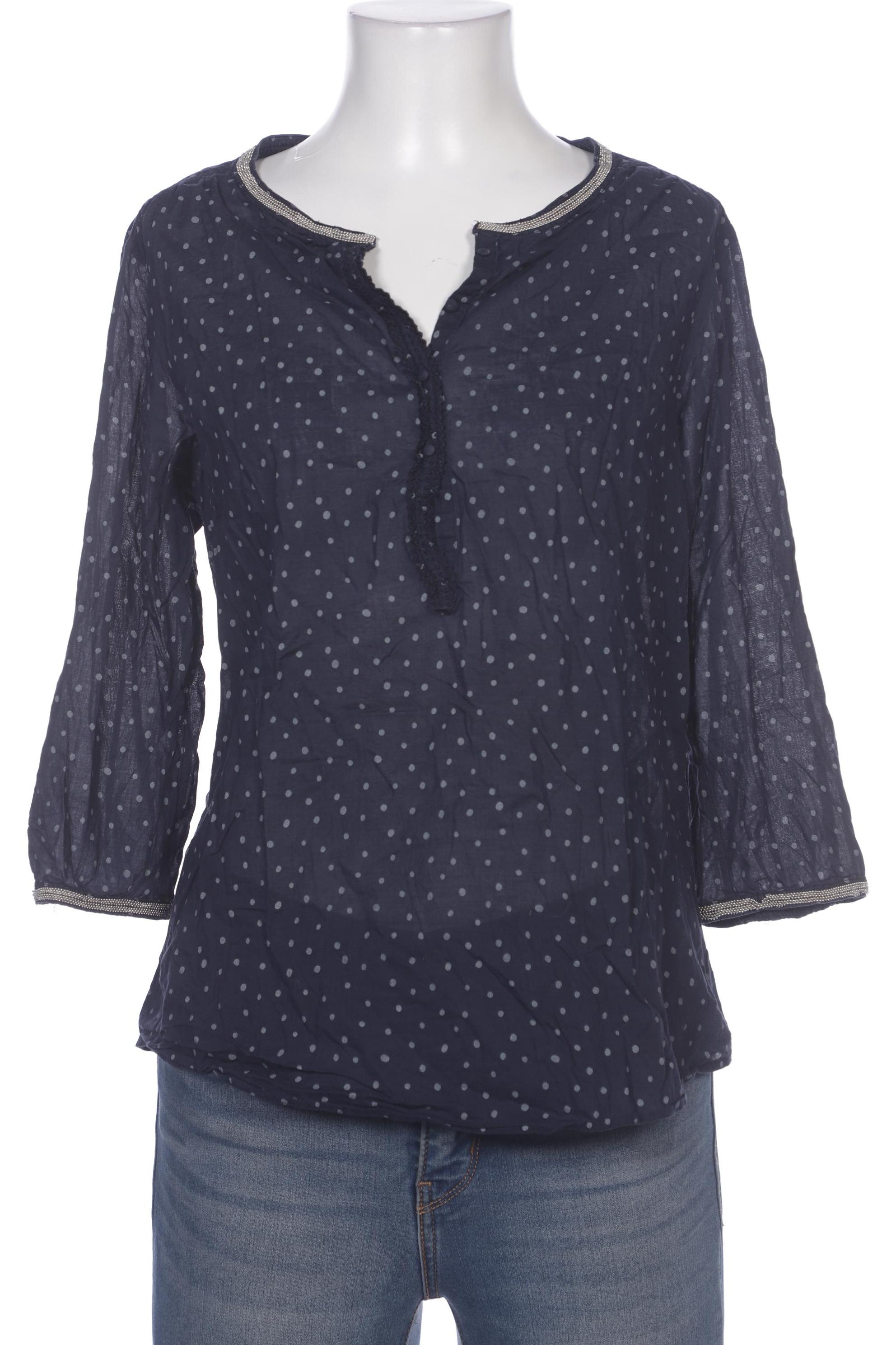

Maison Scotch Damen Bluse, marineblau, Gr. 38