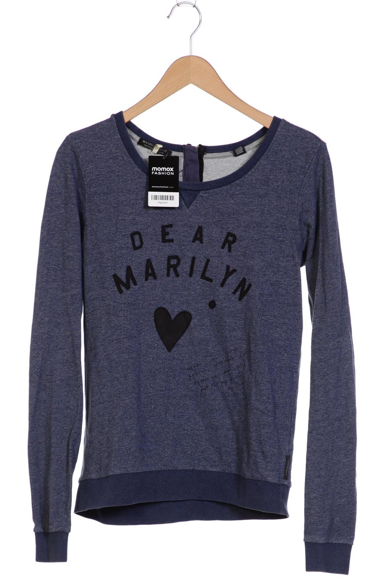 

Maison Scotch Damen Sweatshirt, blau