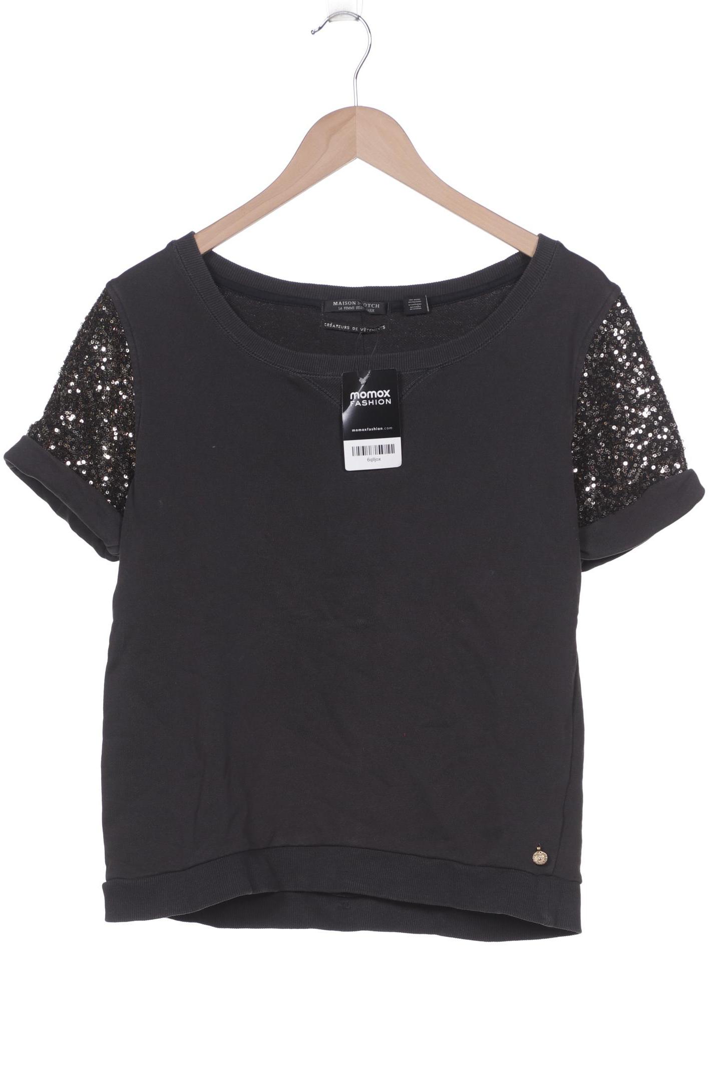 

Maison Scotch Damen Sweatshirt, grau, Gr. 38