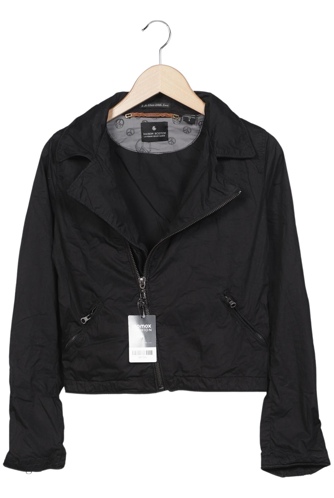

Maison Scotch Damen Jacke, schwarz, Gr. 36