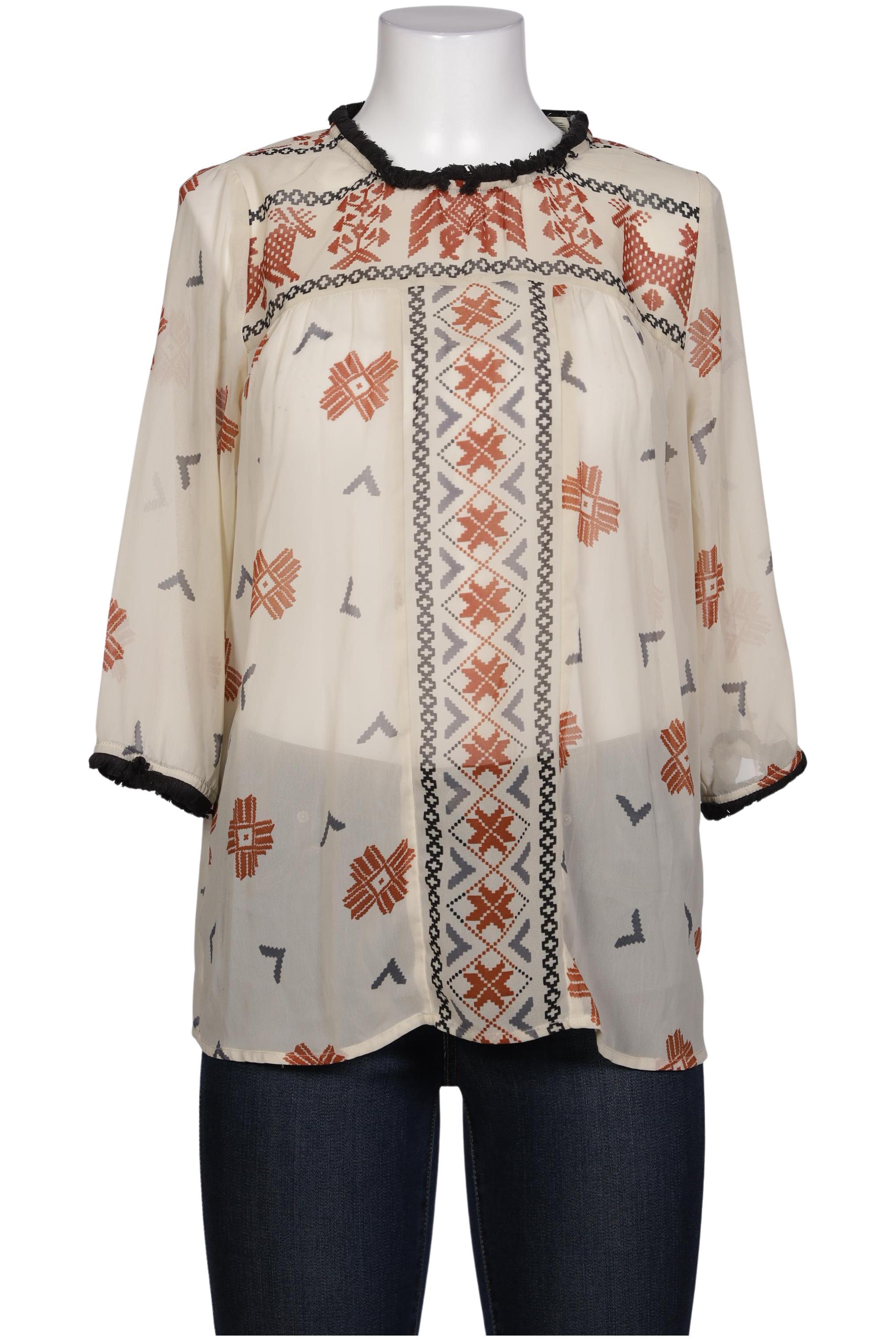 

Maison Scotch Damen Bluse, beige, Gr. 38