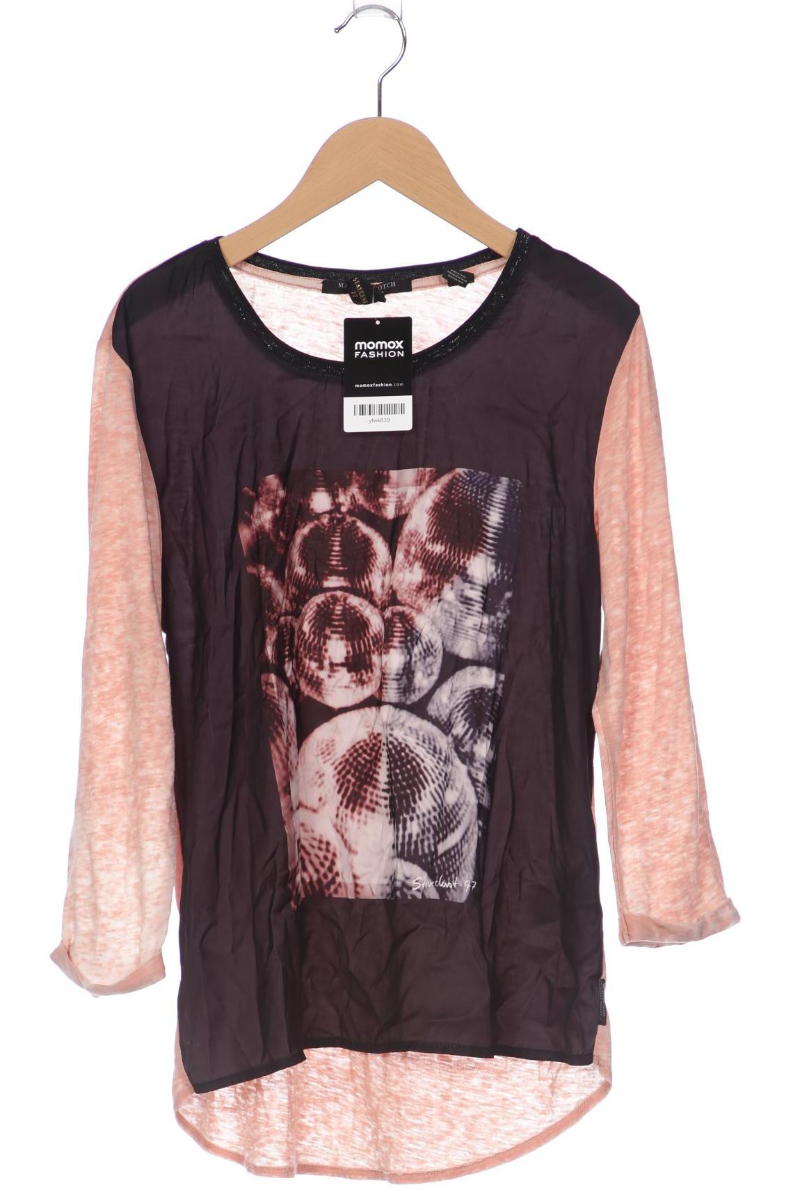 

Maison Scotch Damen Langarmshirt, pink, Gr. 38