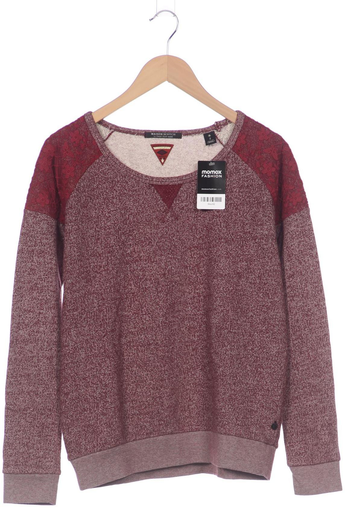 

Maison Scotch Damen Pullover, bordeaux, Gr. 38