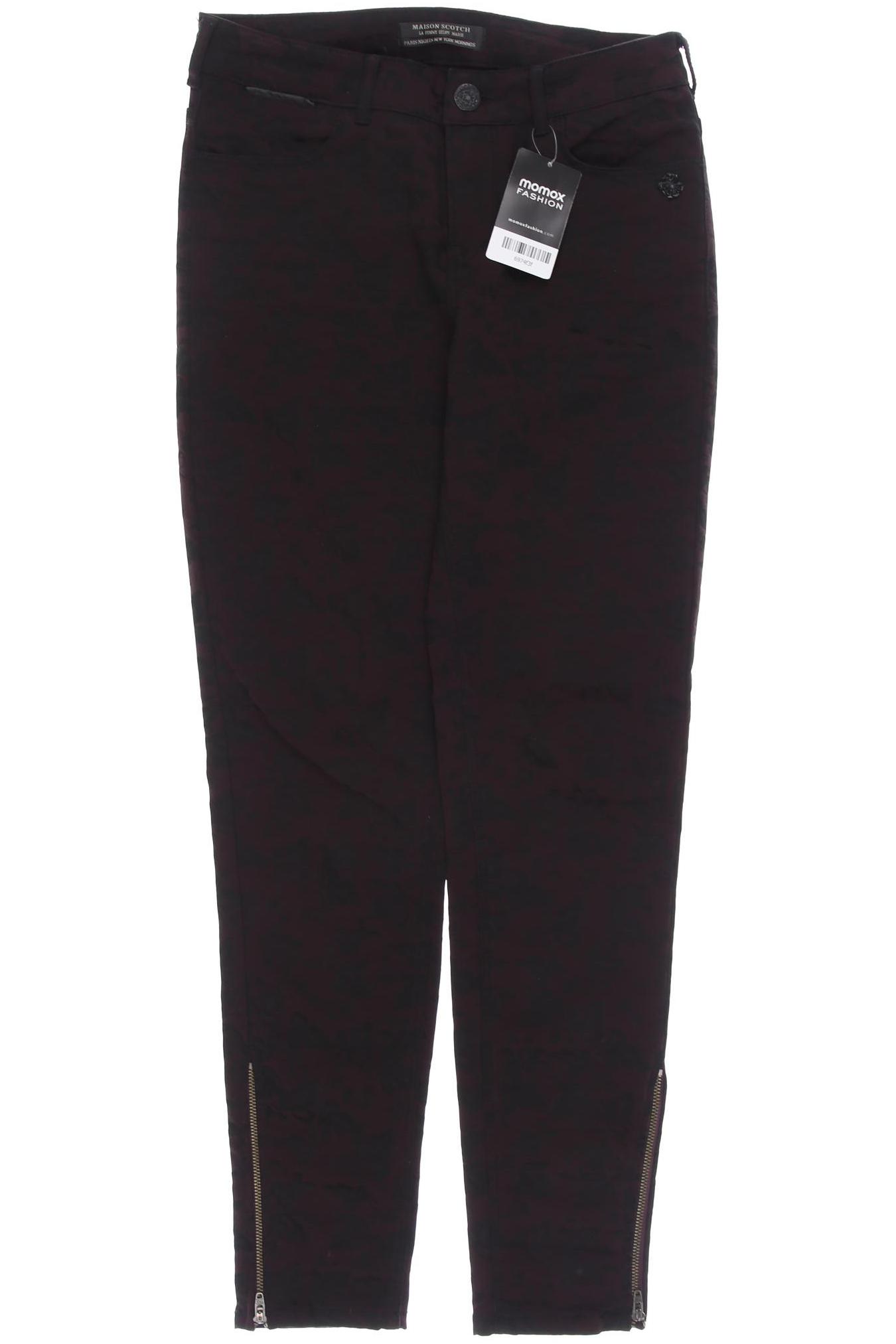 Thumbnail - Maison Scotch Damen Stoffhose, bordeaux, Gr. 28