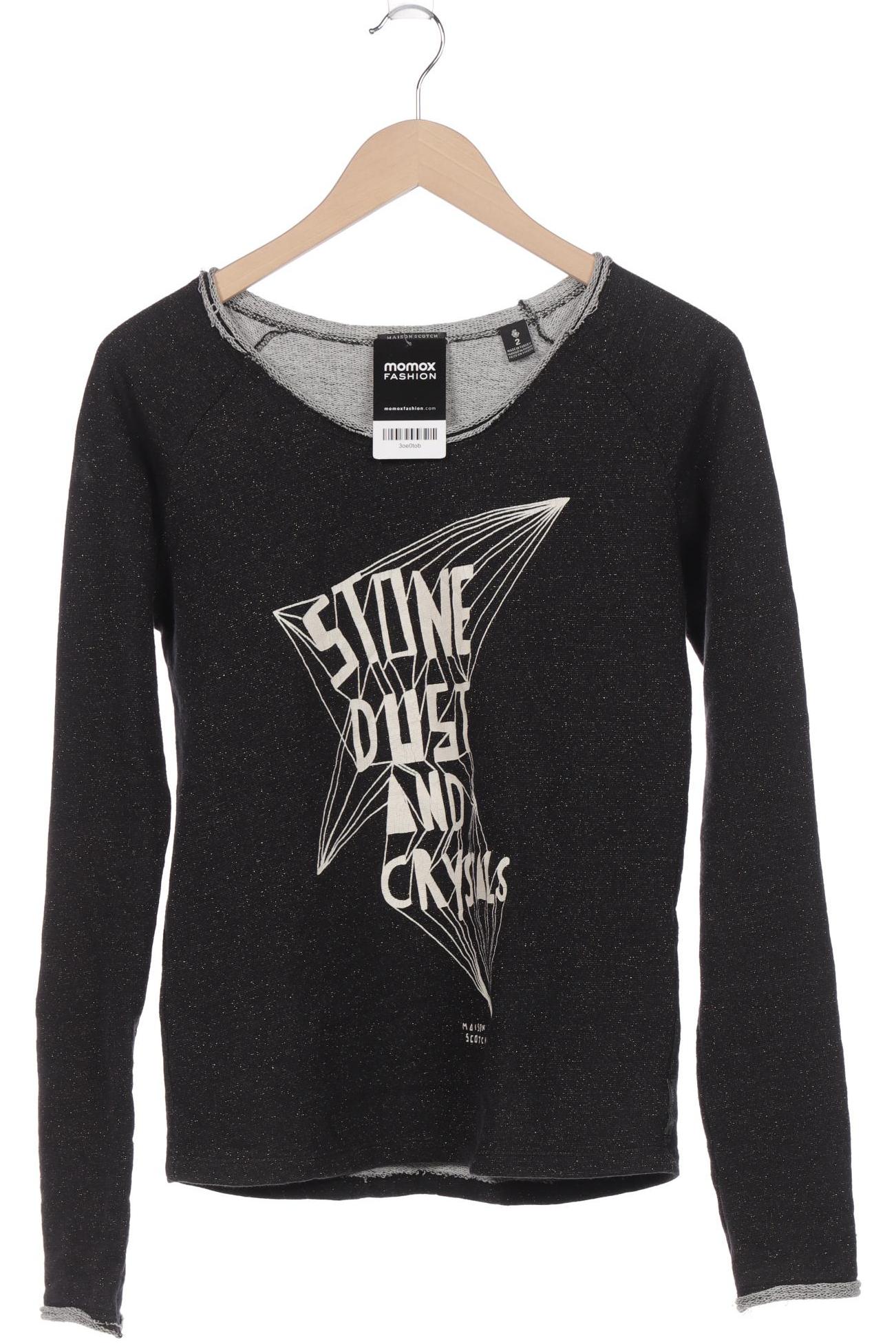 

Maison Scotch Damen Sweatshirt, schwarz