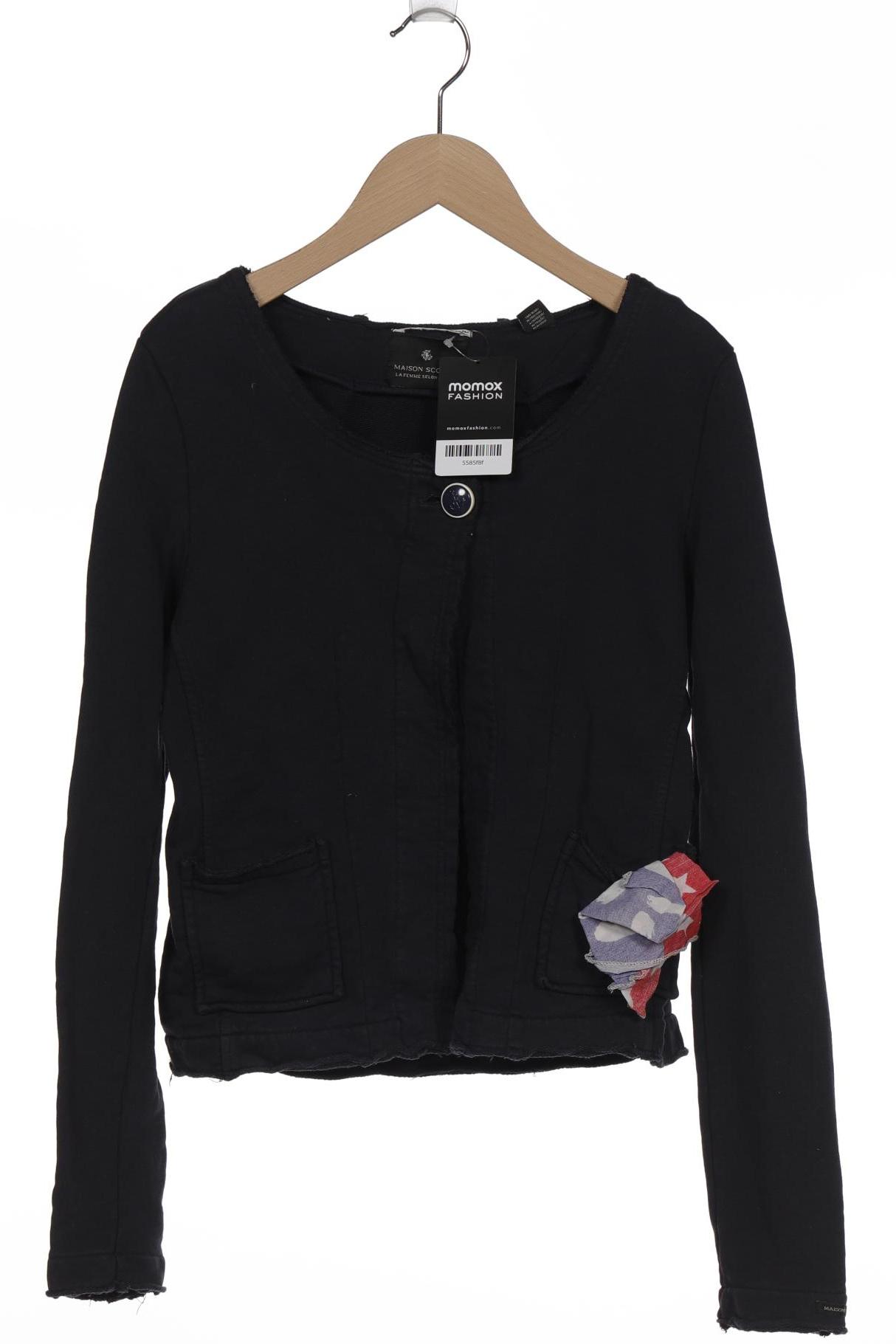 

Maison Scotch Damen Strickjacke, marineblau, Gr. 36