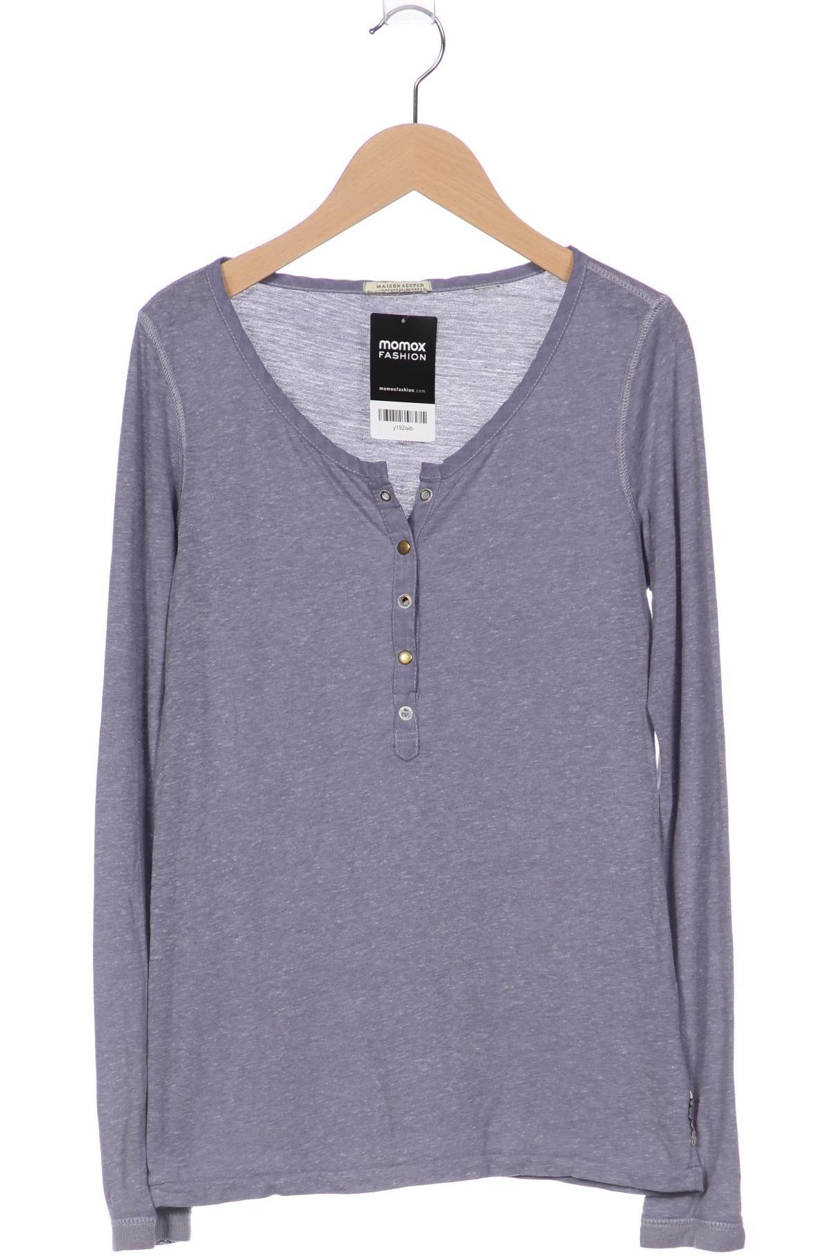 

Maison Scotch Damen Langarmshirt, flieder, Gr. 34