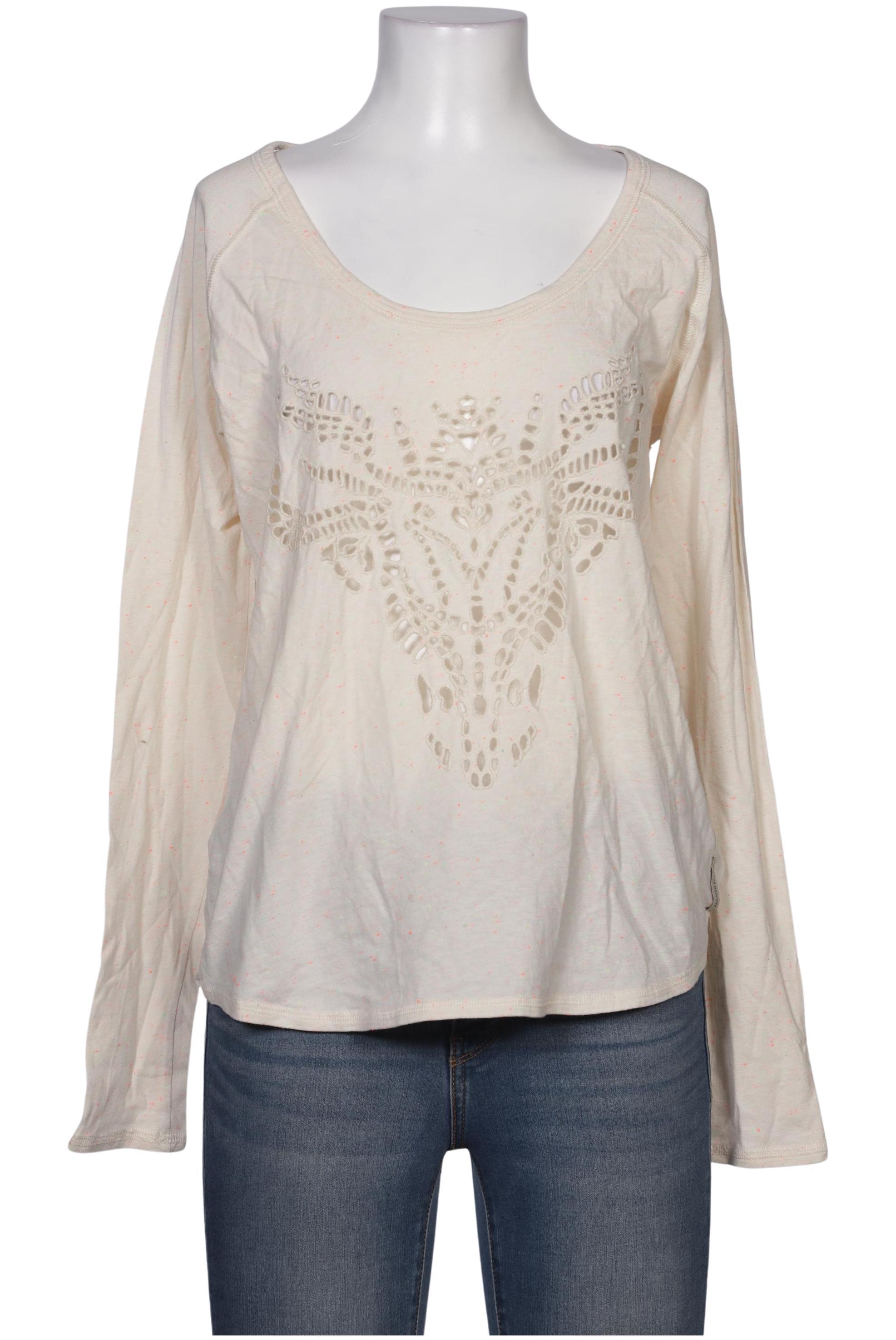 

Maison Scotch Damen Langarmshirt, cremeweiß, Gr. 38