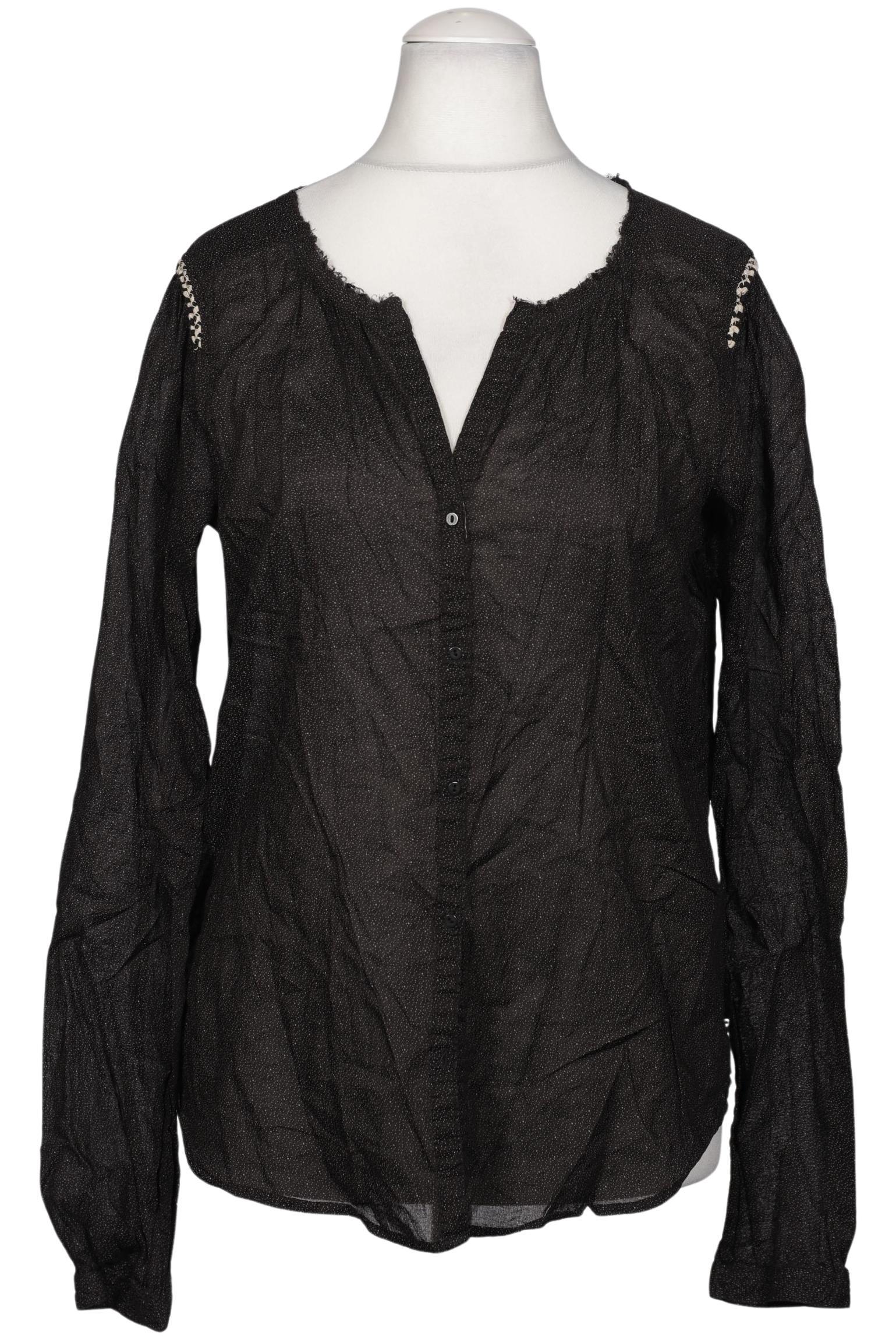 

Maison Scotch Damen Bluse, schwarz, Gr. 38